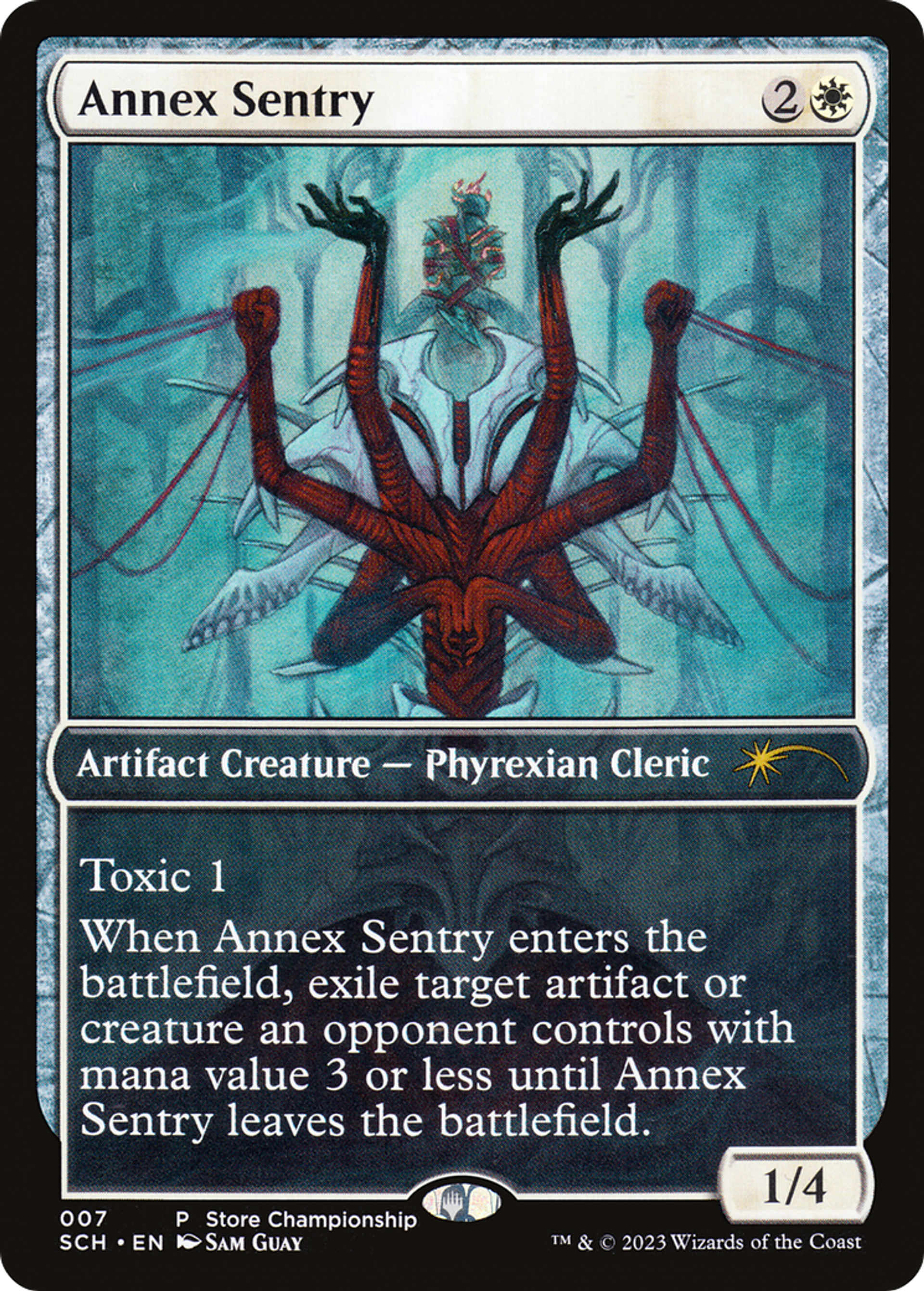 Annex Sentry — Store Championships — Magic: The Gathering
