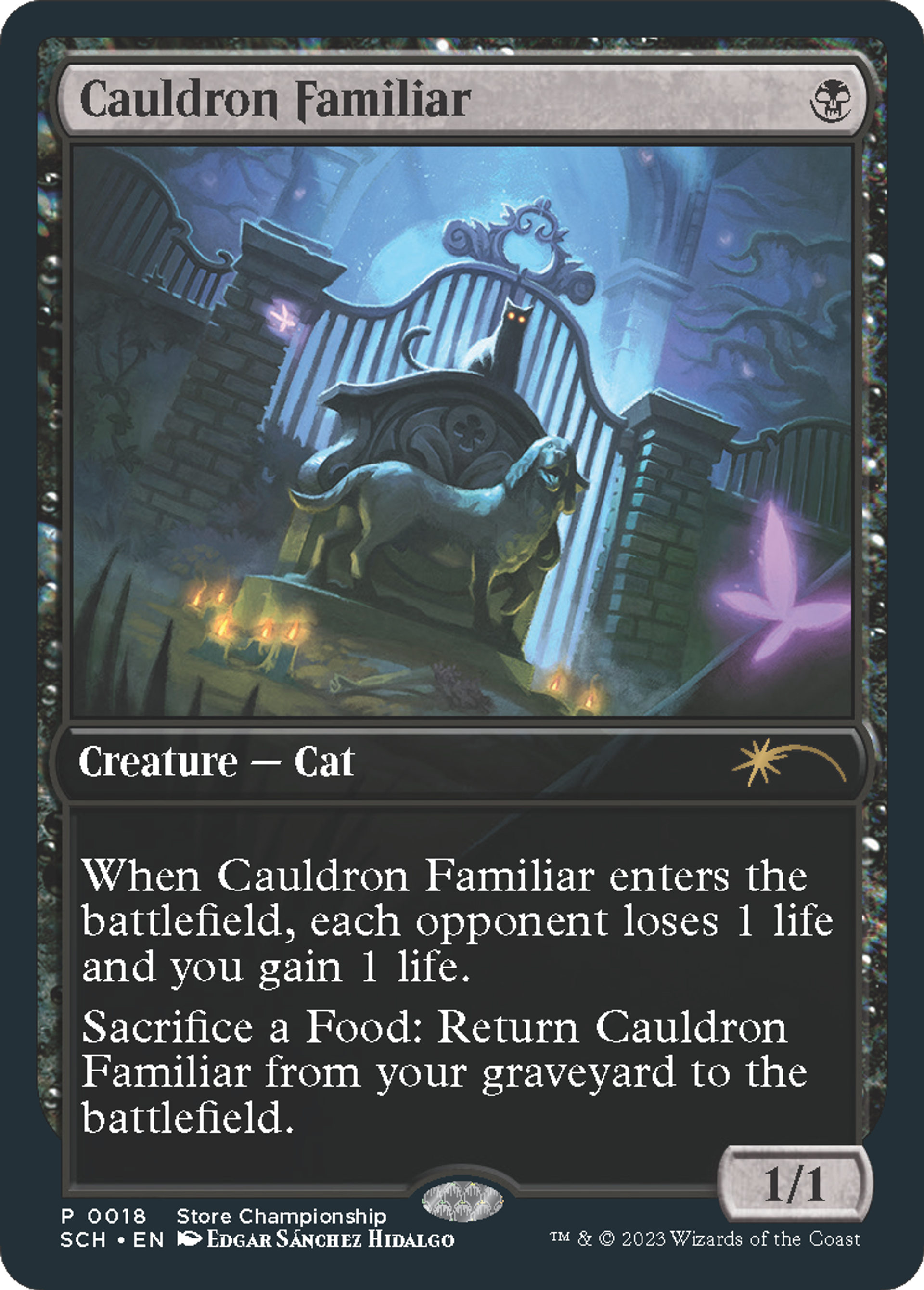Cauldron Familiar — Store Championships — Magic: The Gathering