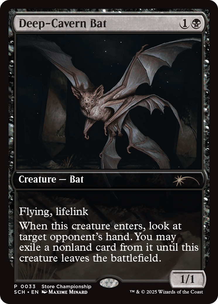 Deep-Cavern Bat — Store Championships — Magic: The Gathering