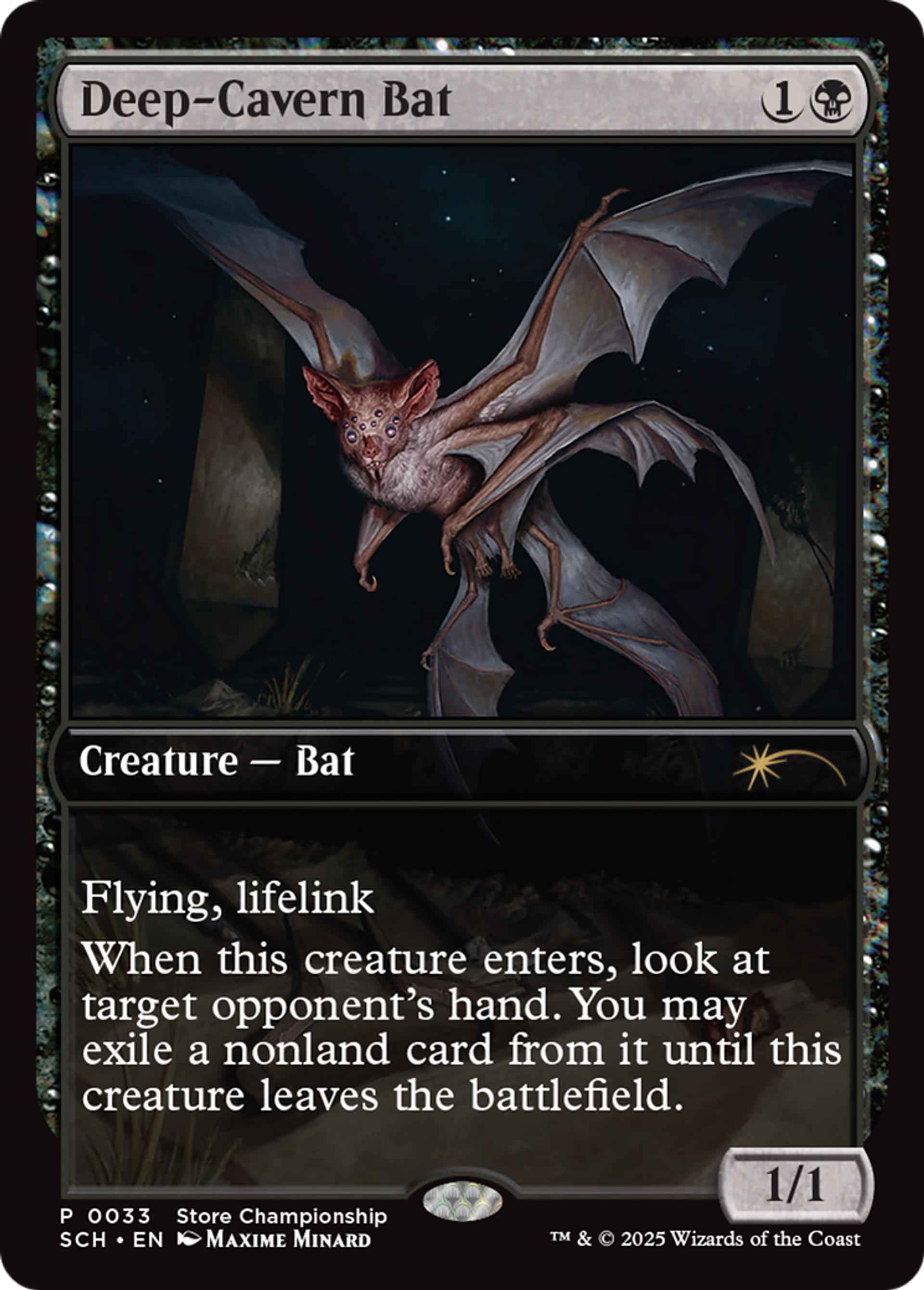 Deep-Cavern Bat — Store Championships — Magic: The Gathering