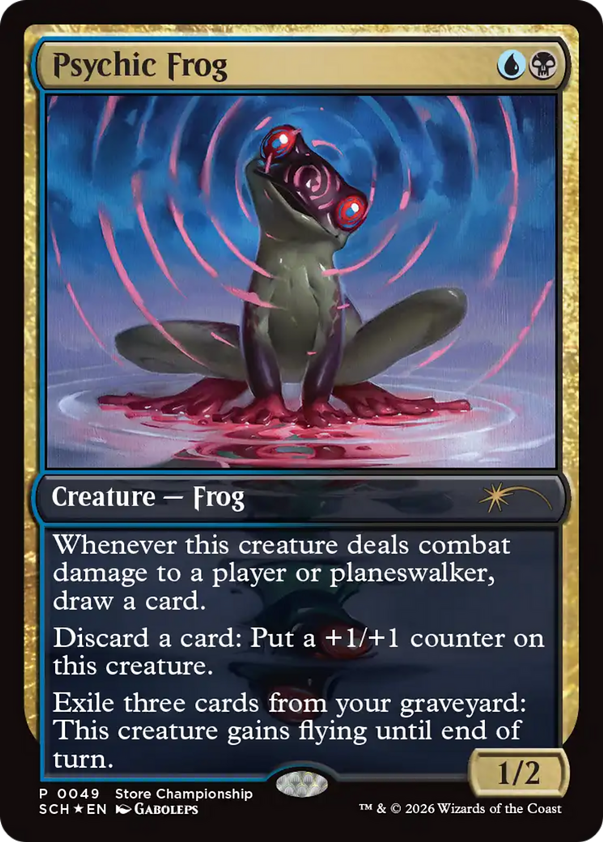 Grenouille psychique — Store Championships — Magic: The Gathering