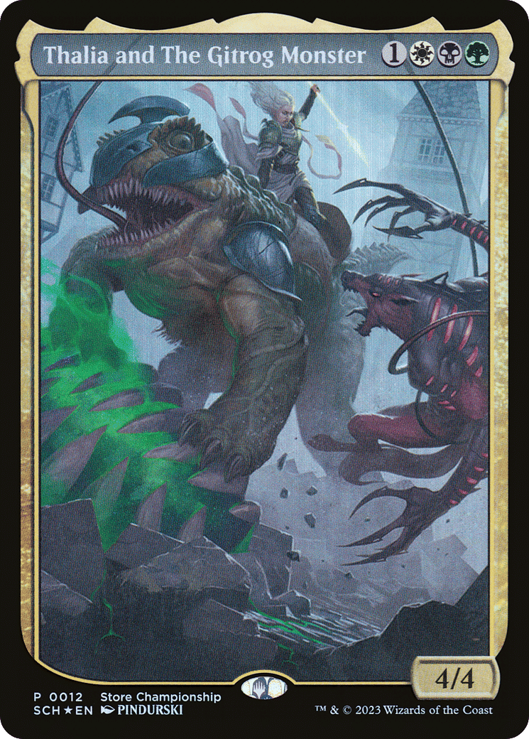 Thalia and The Gitrog Monster — Store Championships — Magic: The Gathering