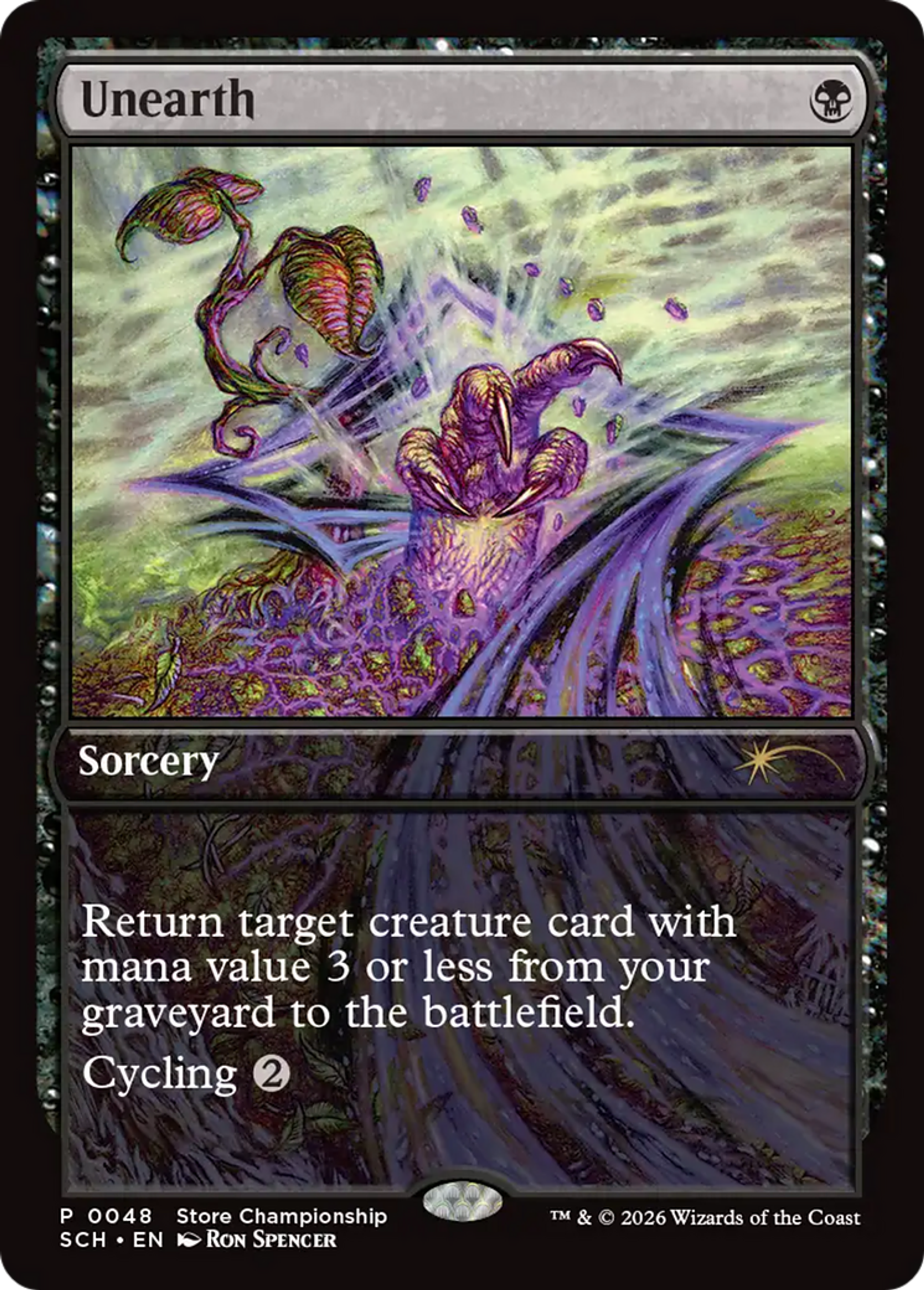 Unearth — Store Championships — Magic: The Gathering