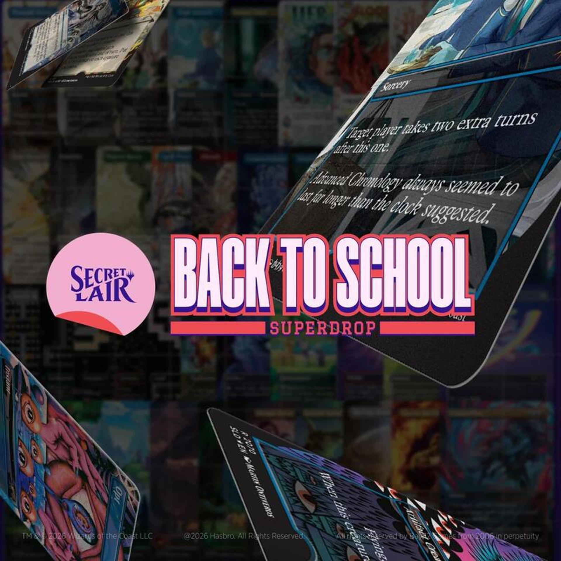 Secret Lair Back to School Superdrop Ready For Rollcall Non Foil Bundle — Secret Lair Drop — Magic: The Gathering