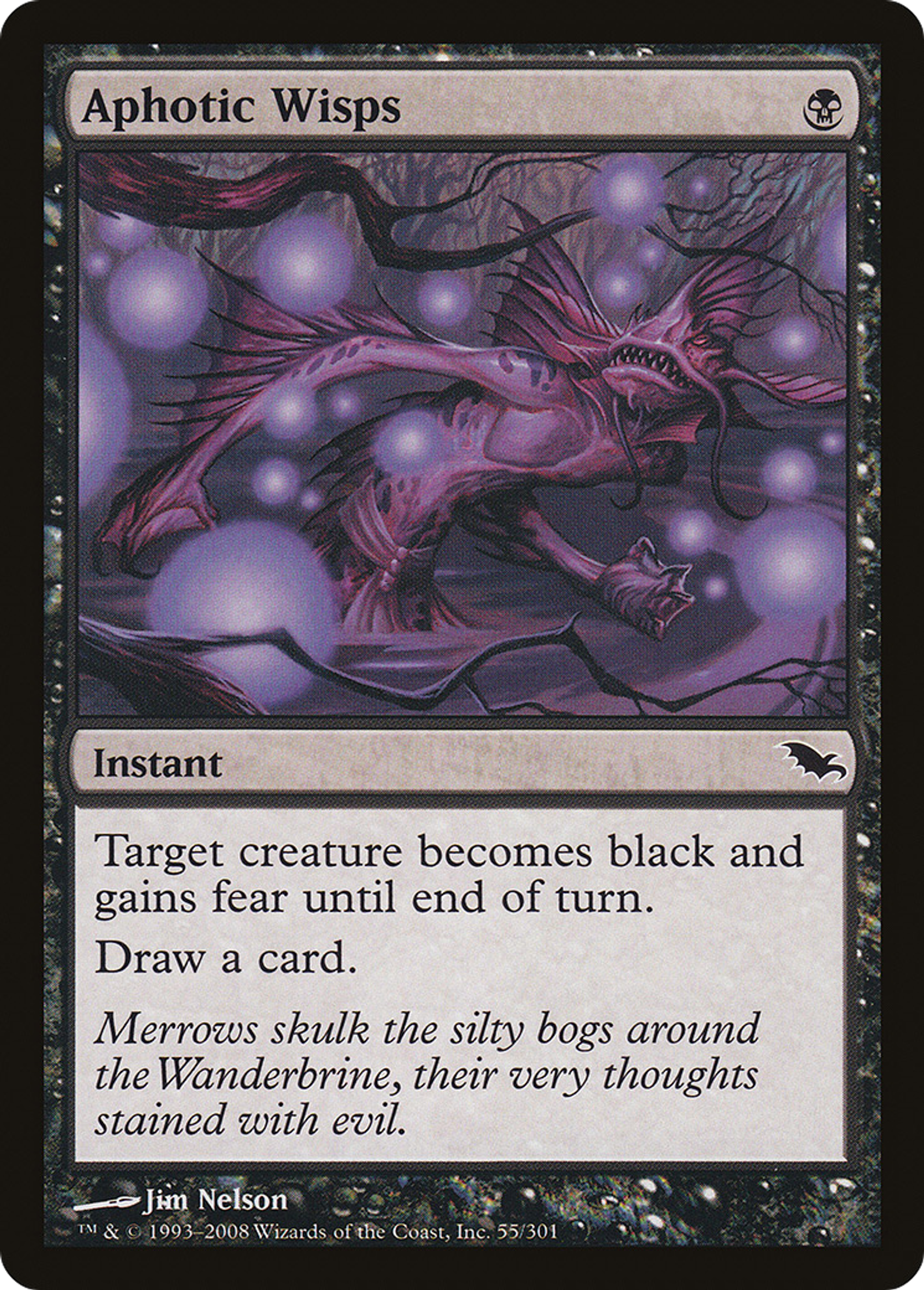 Aphotic Wisps — Shadowmoor — Magic: The Gathering