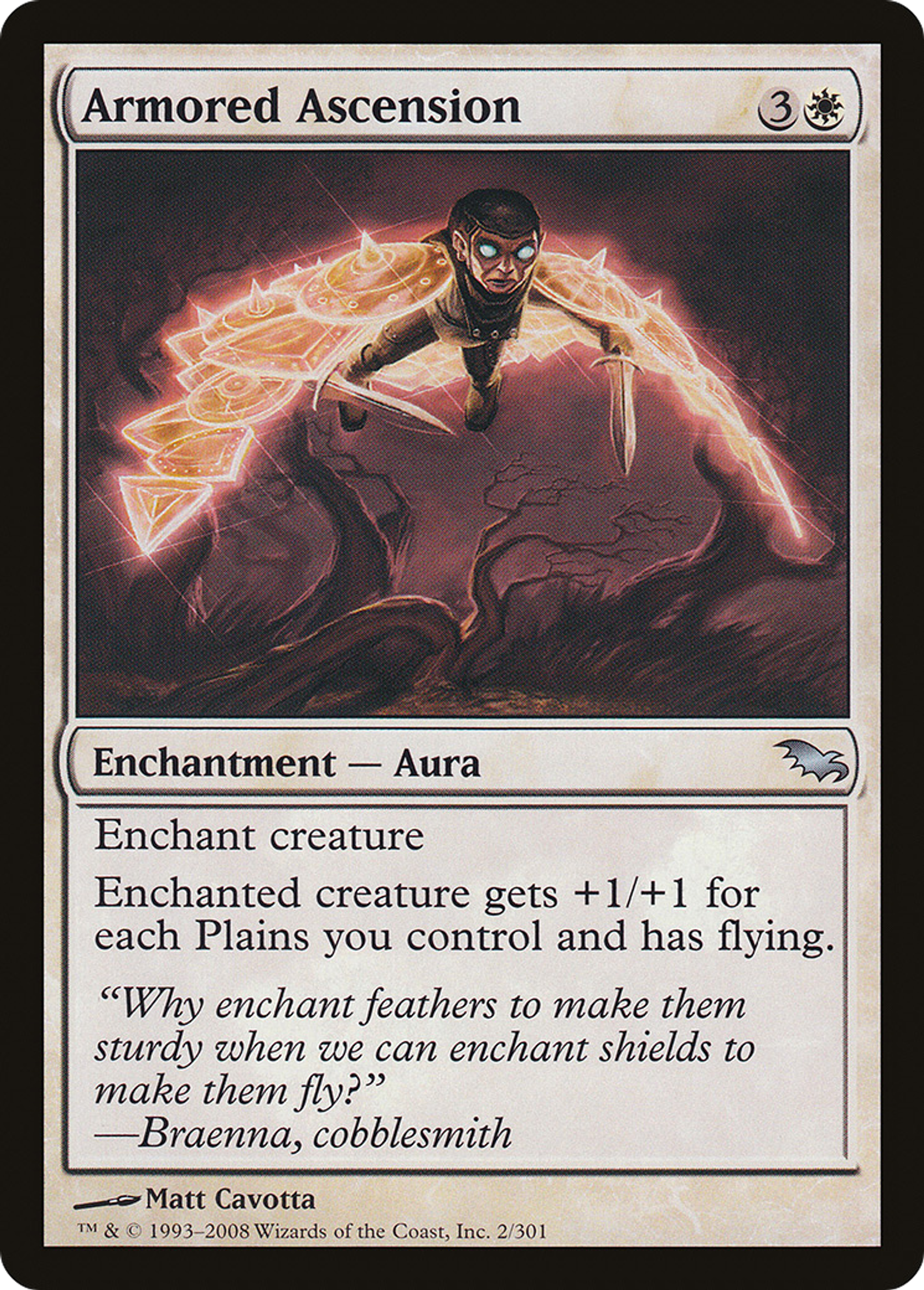 Armored Ascension — Shadowmoor — Magic: The Gathering