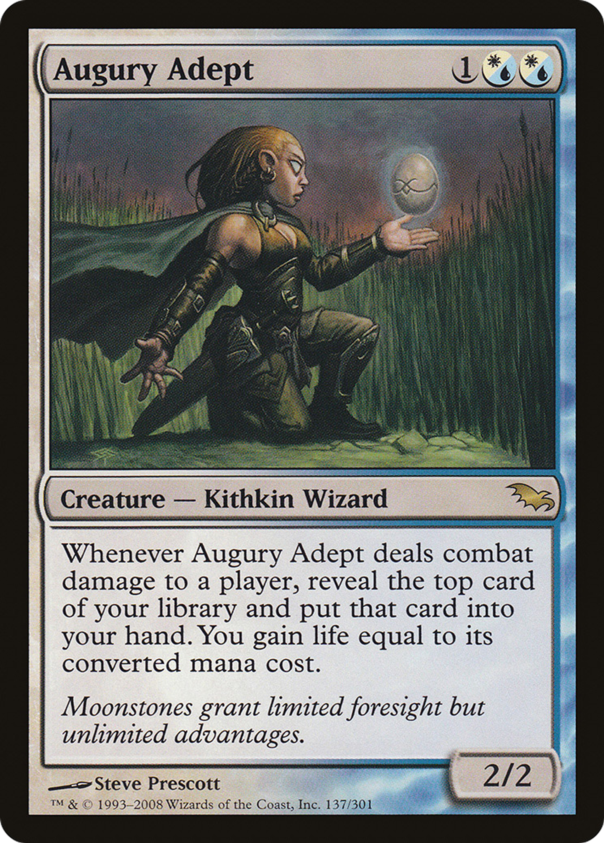 Augury Adept — Shadowmoor — Magic: The Gathering