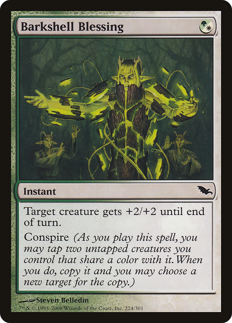 Barkshell Blessing — Shadowmoor — Magic: The Gathering