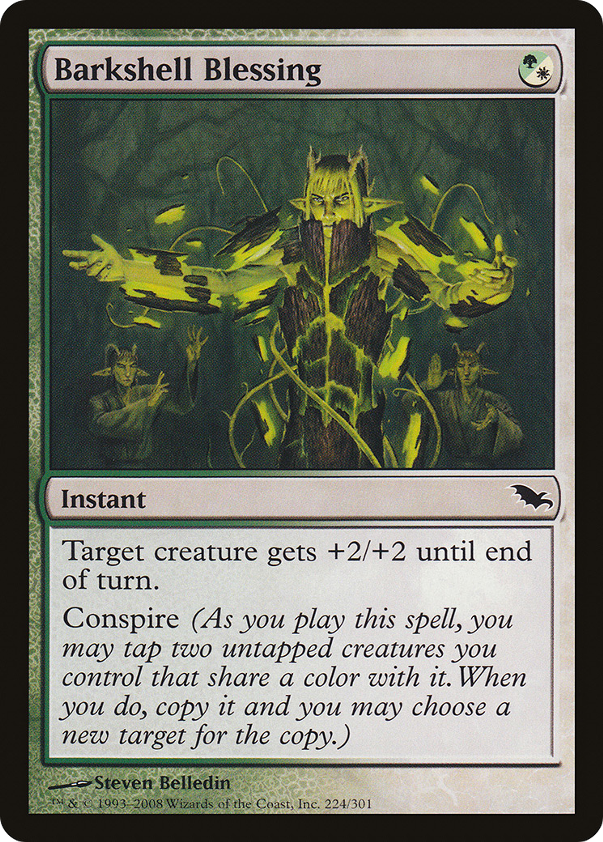 Barkshell Blessing — Shadowmoor — Magic: The Gathering
