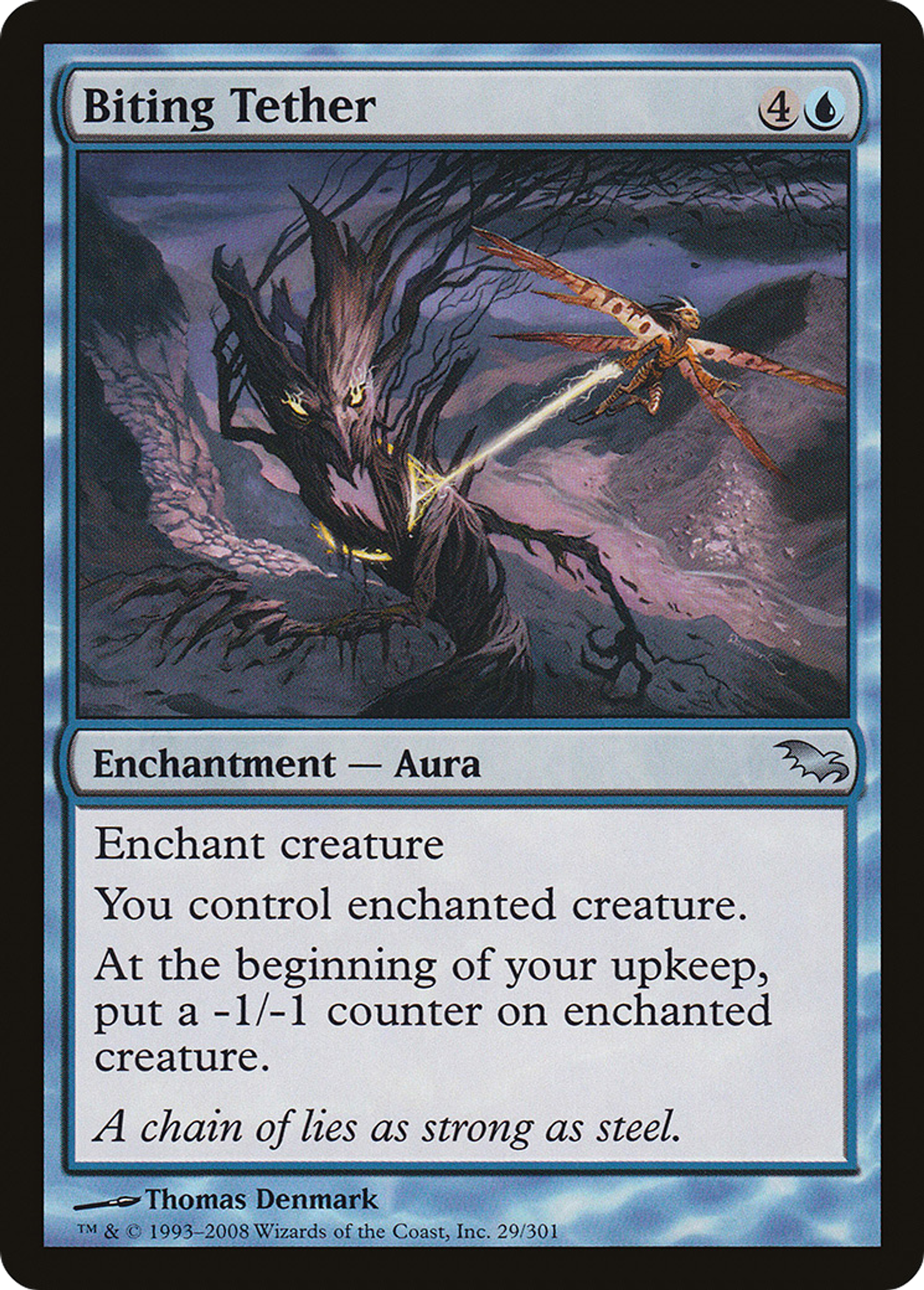 Biting Tether — Shadowmoor — Magic: The Gathering