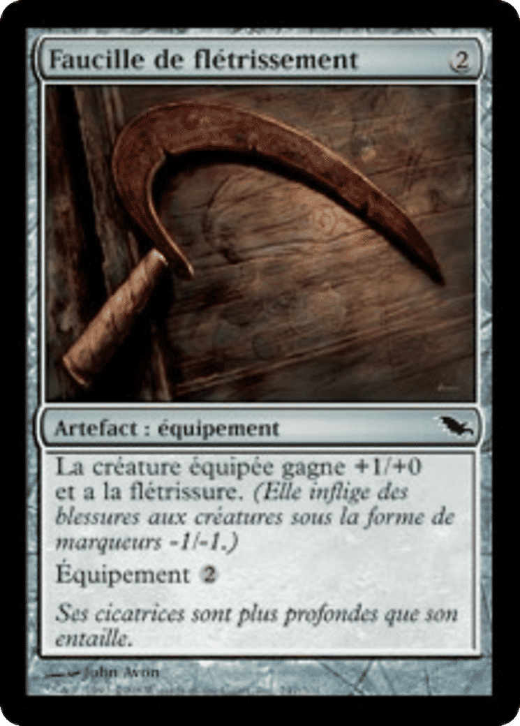 Faucille de flétrissement — Shadowmoor — Magic: The Gathering