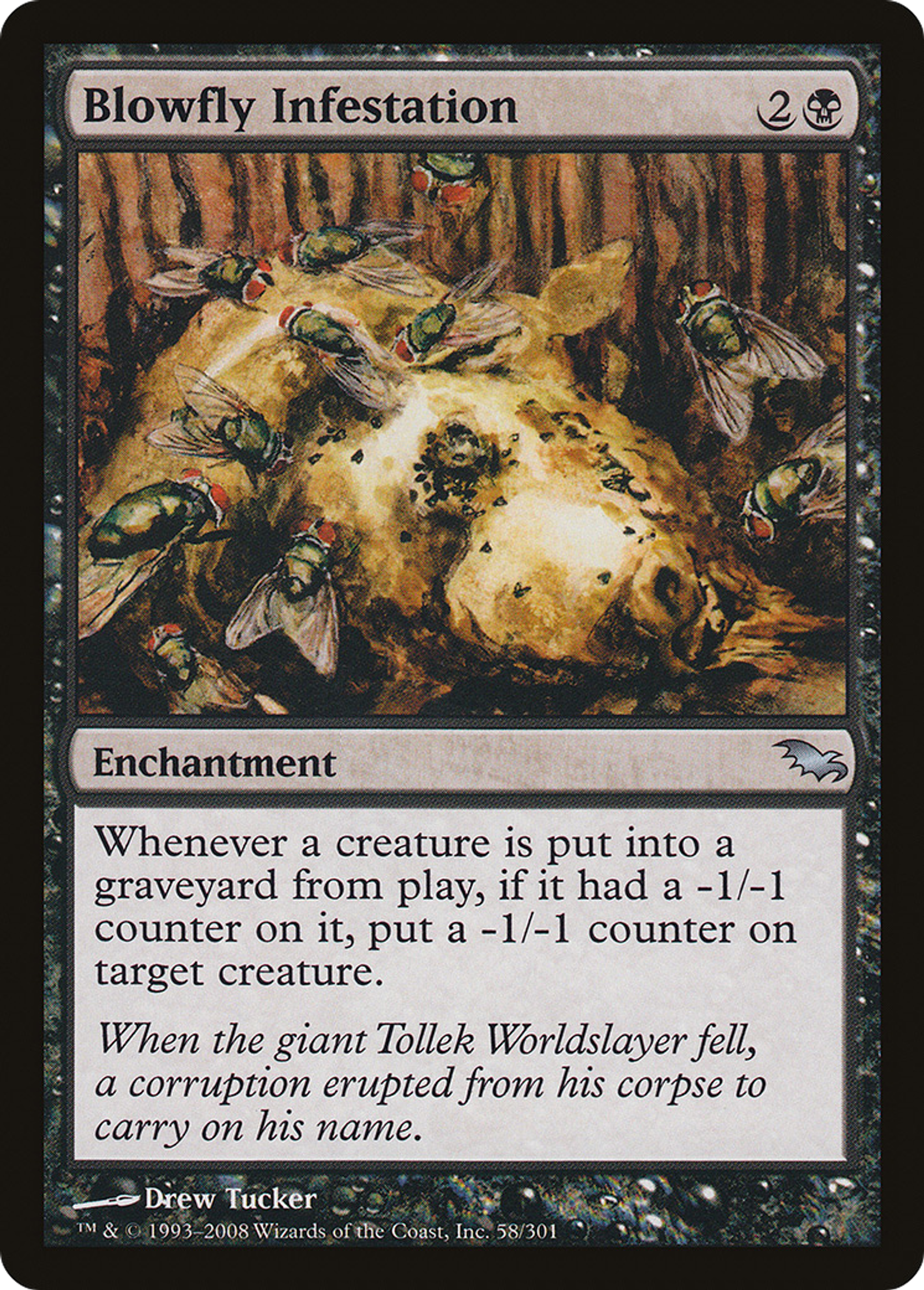 Blowfly Infestation — Shadowmoor — Magic: The Gathering