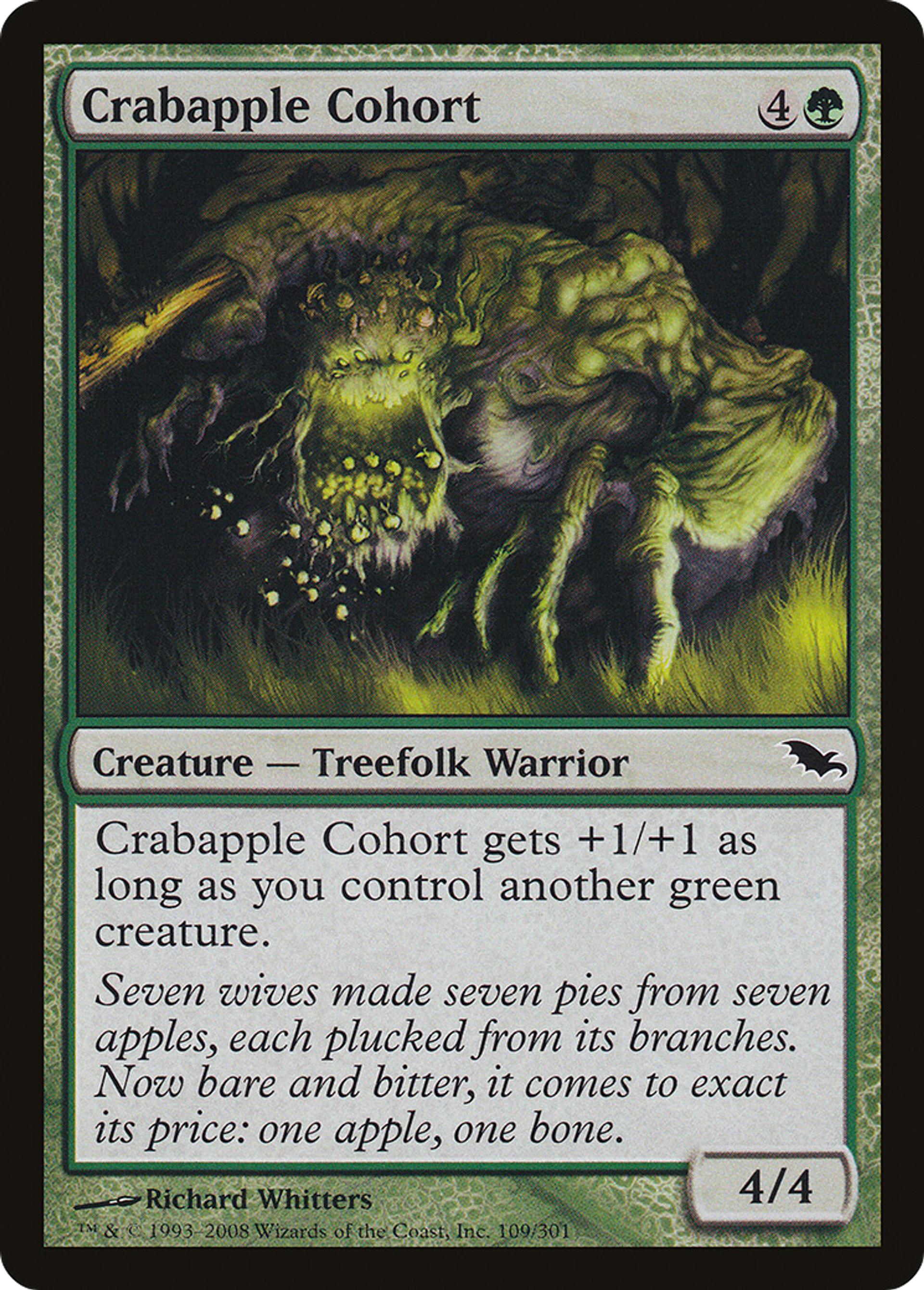 Crabapple Cohort — Shadowmoor — Magic: The Gathering