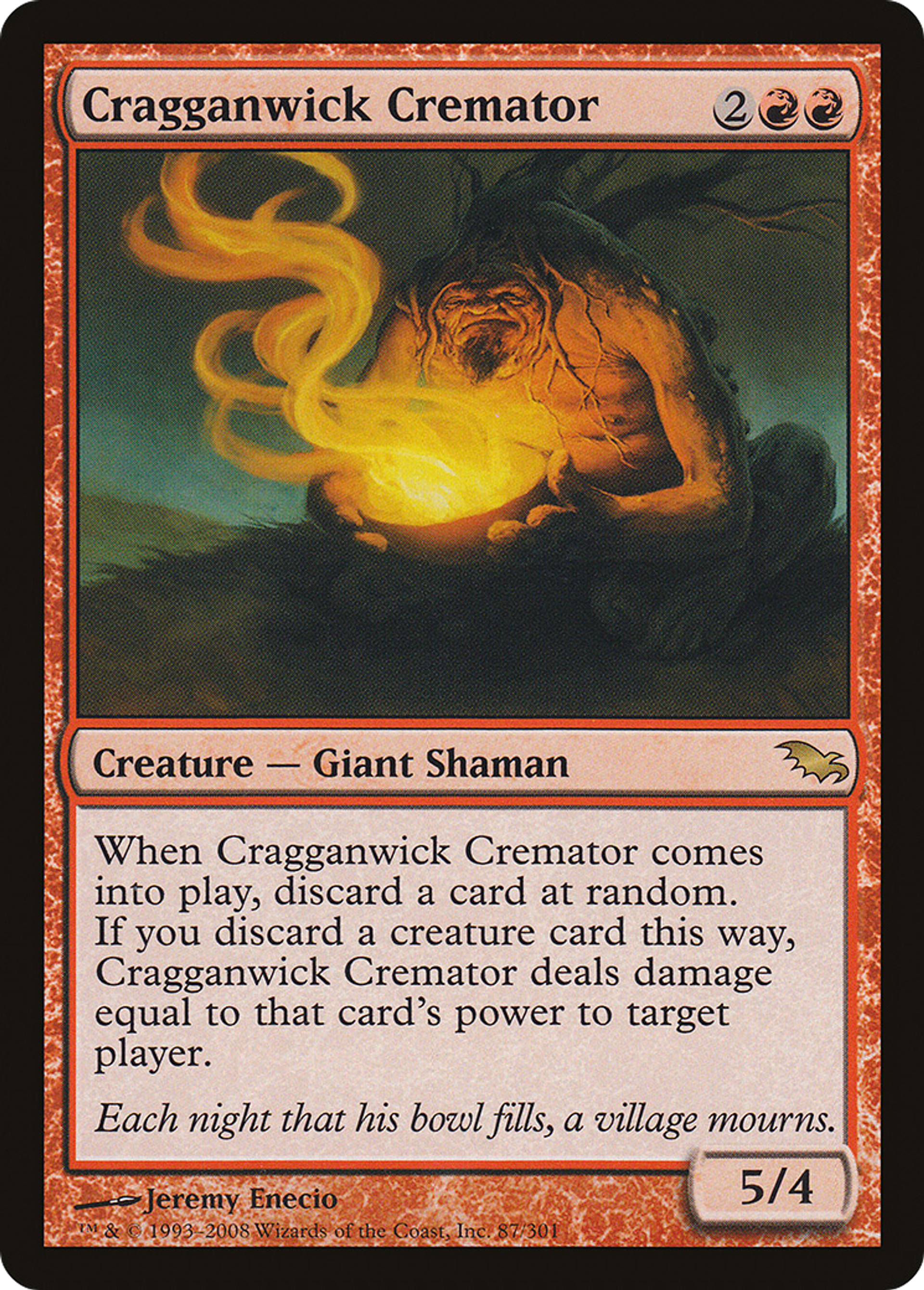 Cragganwick Cremator — Shadowmoor — Magic: The Gathering