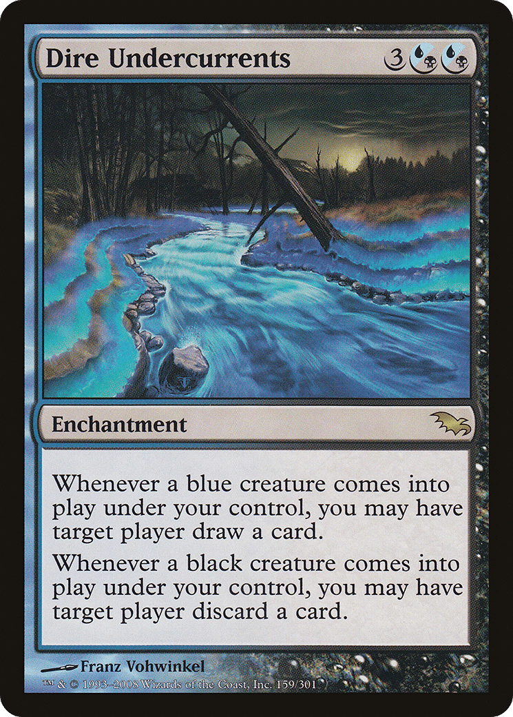 Dire Undercurrents — Shadowmoor — Magic: The Gathering