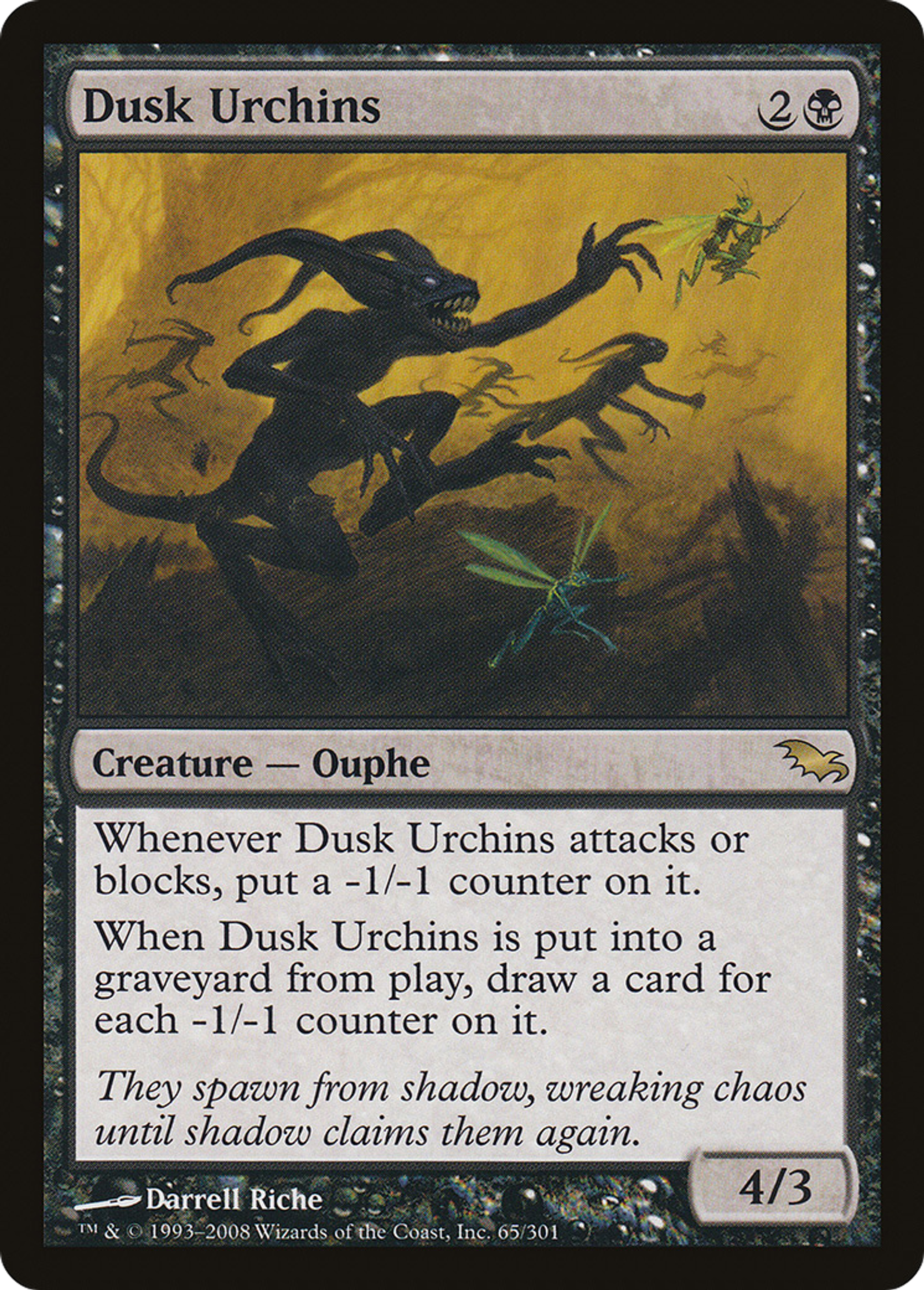 Dusk Urchins — Shadowmoor — Magic: The Gathering