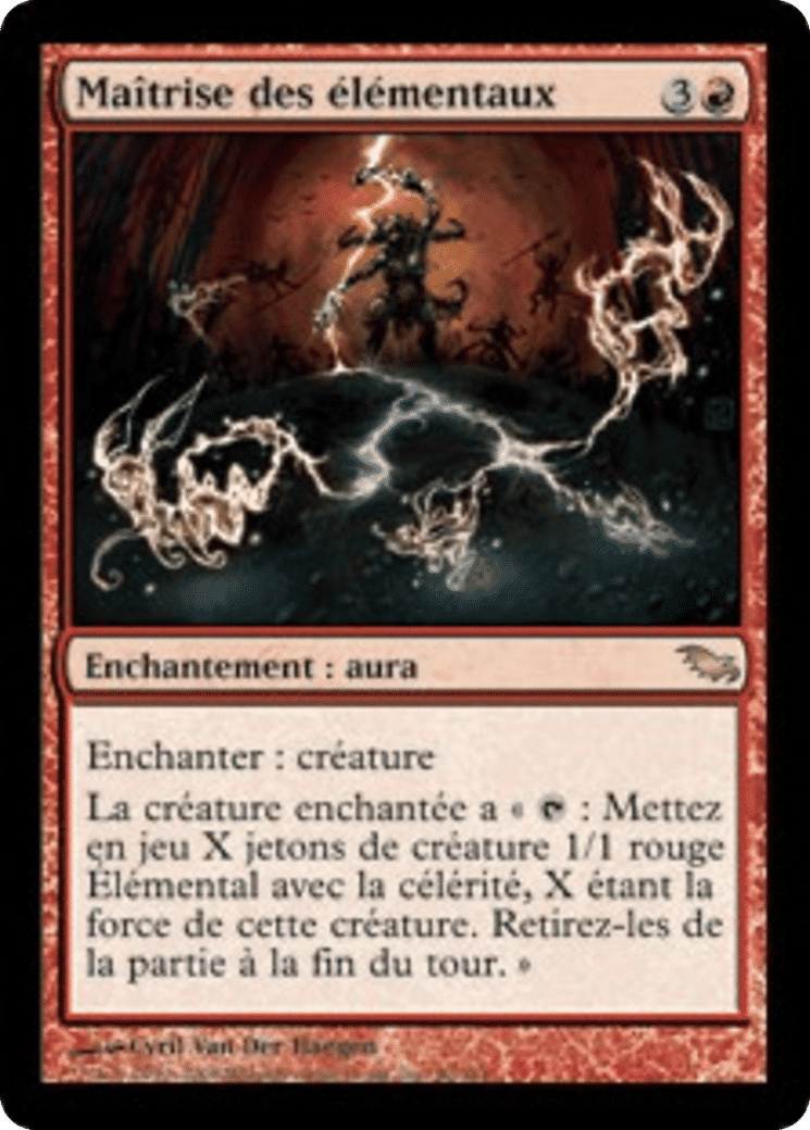 Maîtrise des élémentaux — Shadowmoor — Magic: The Gathering