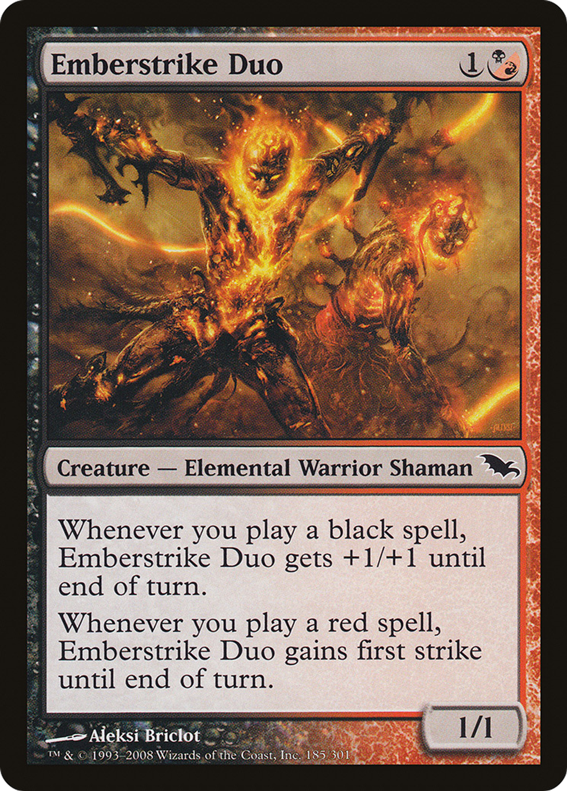 Emberstrike Duo — Shadowmoor — Magic: The Gathering
