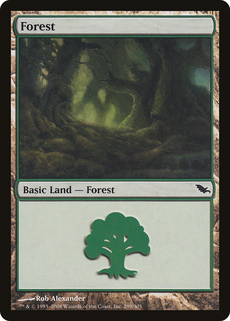 Forest — Shadowmoor — Magic: The Gathering