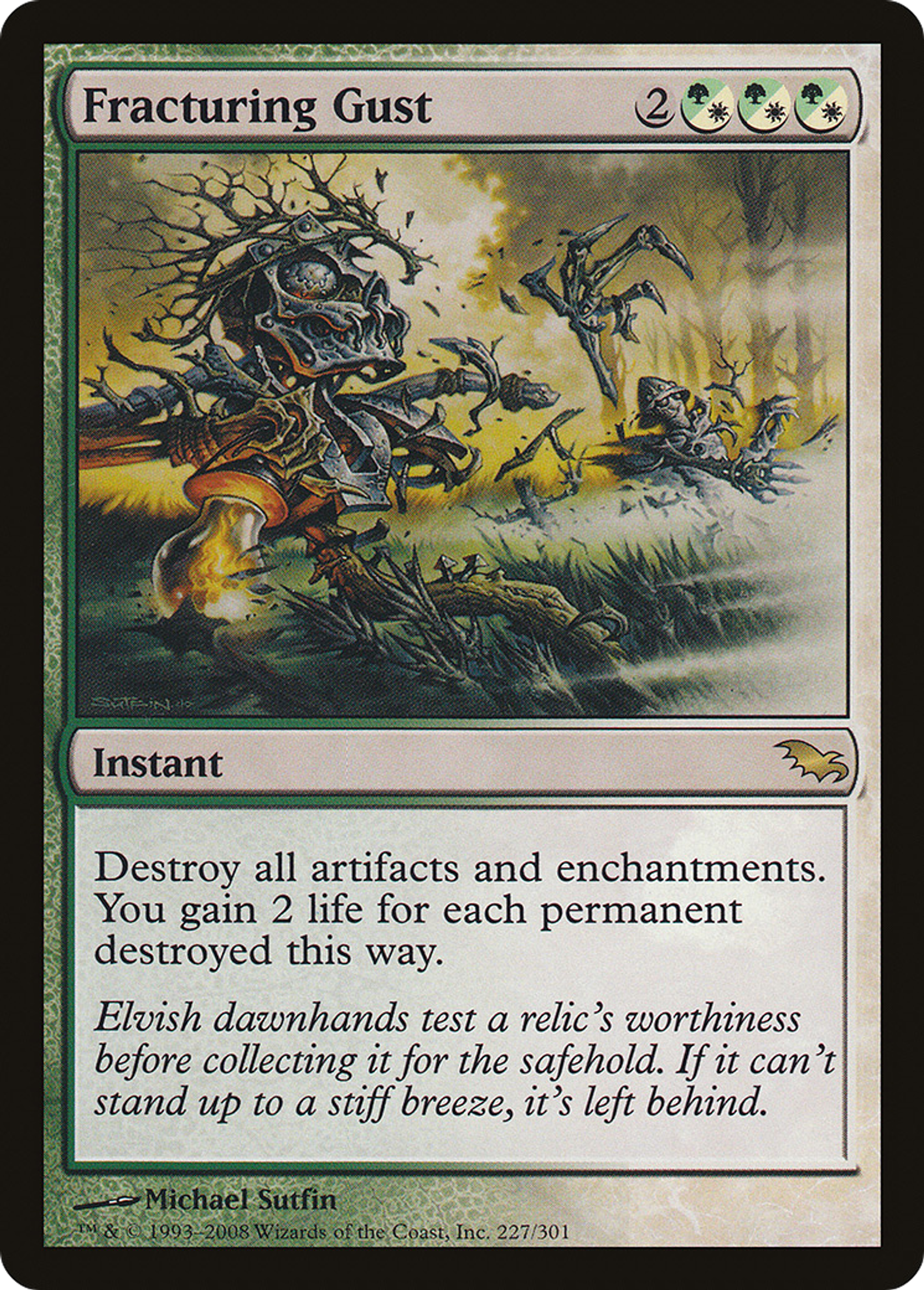 Fracturing Gust — Shadowmoor — Magic: The Gathering