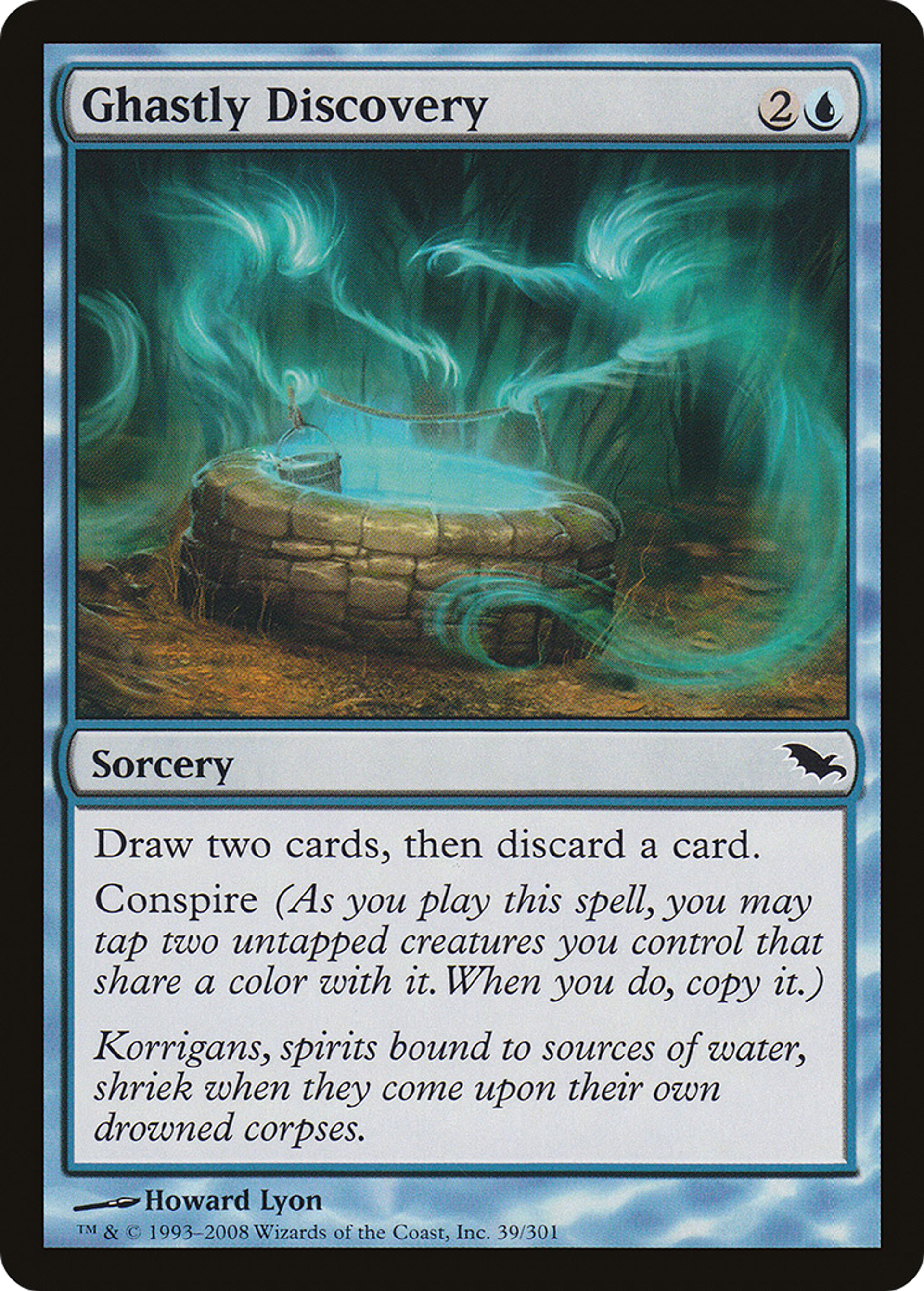 Ghastly Discovery — Shadowmoor — Magic: The Gathering