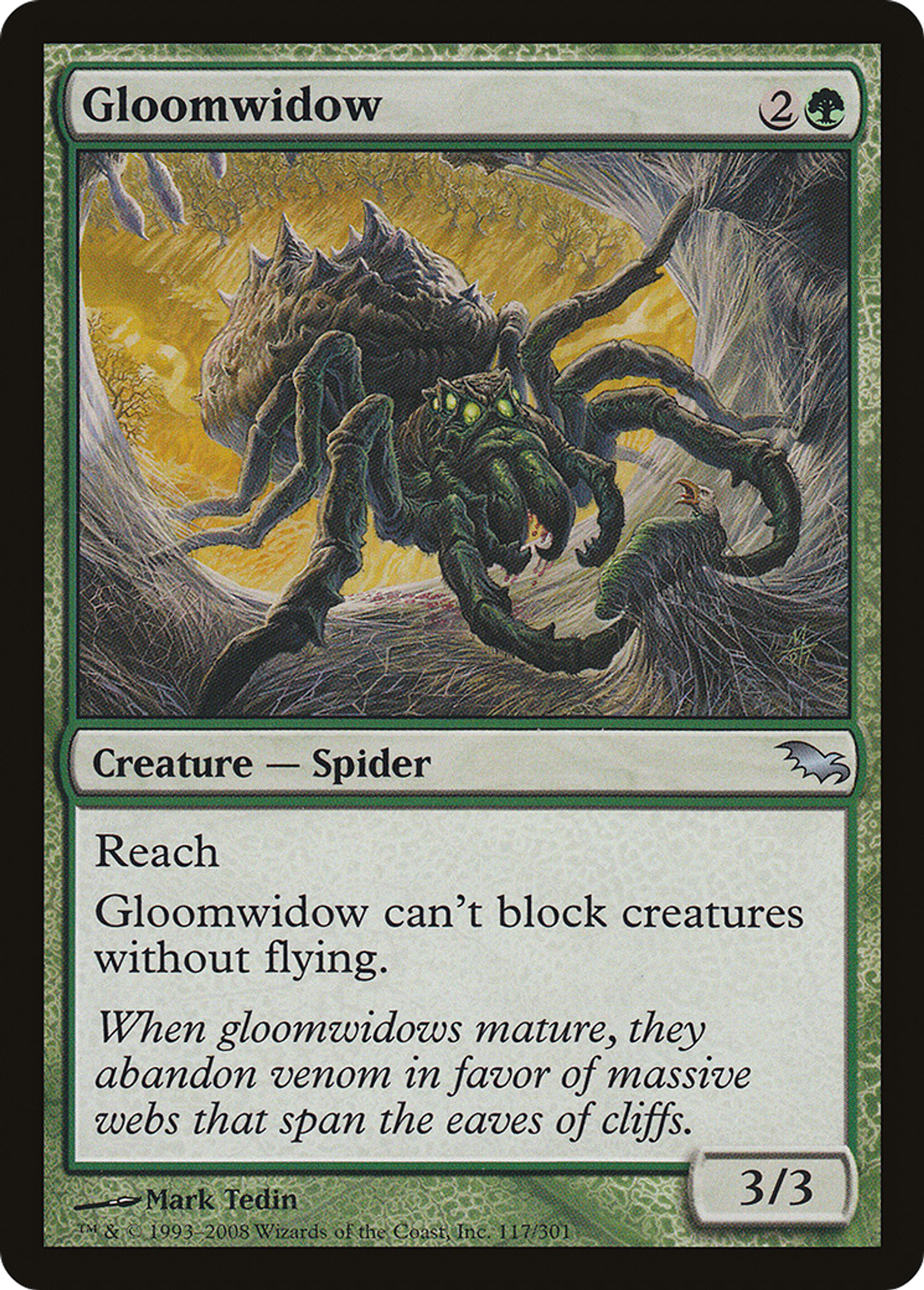Gloomwidow — Shadowmoor — Magic: The Gathering