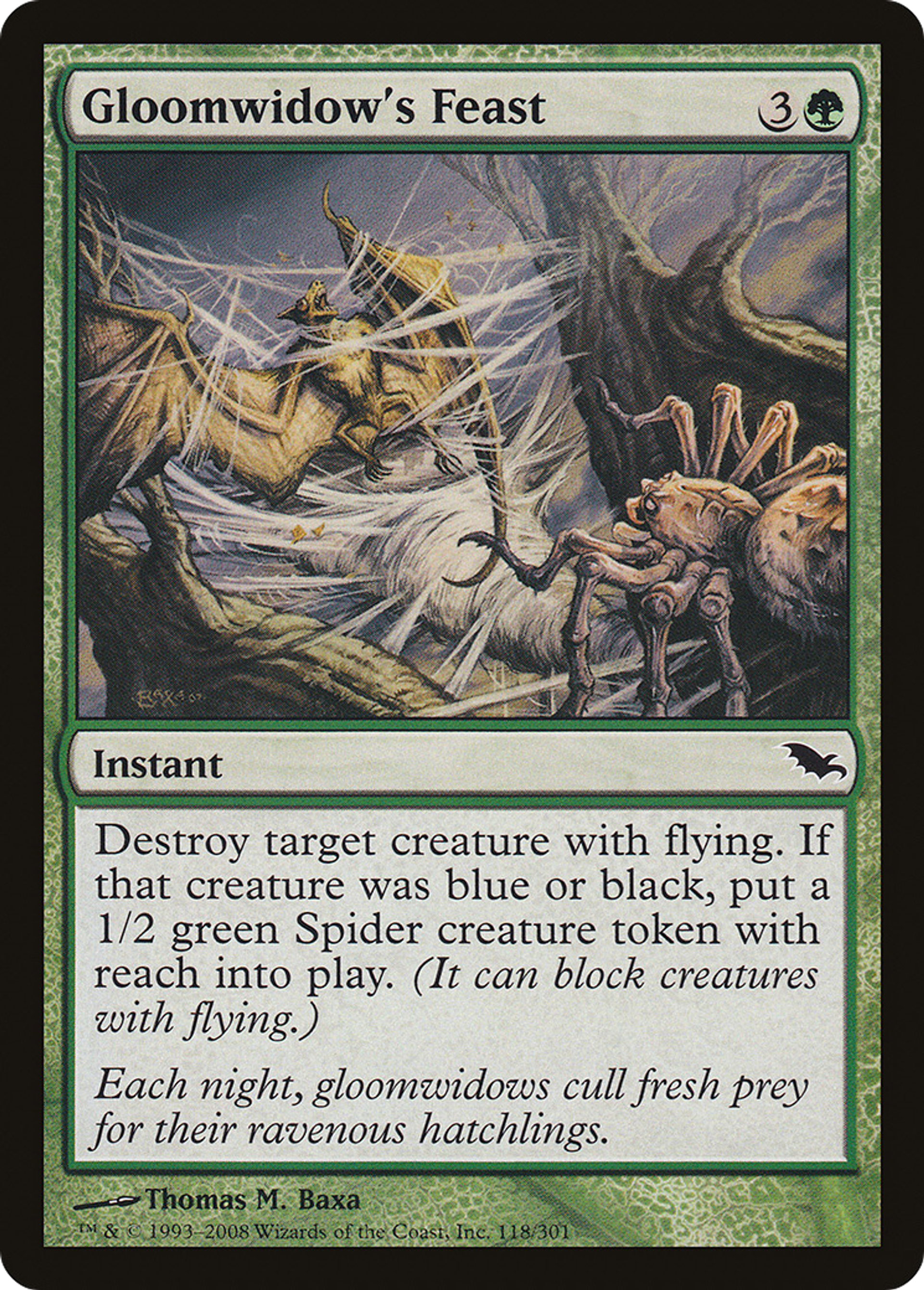 Gloomwidow's Feast — Shadowmoor — Magic: The Gathering