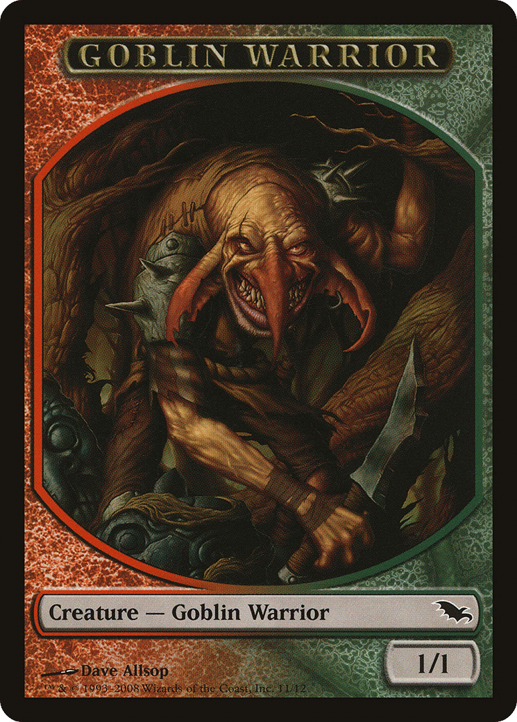 Goblin Warrior — Shadowmoor — Magic: The Gathering