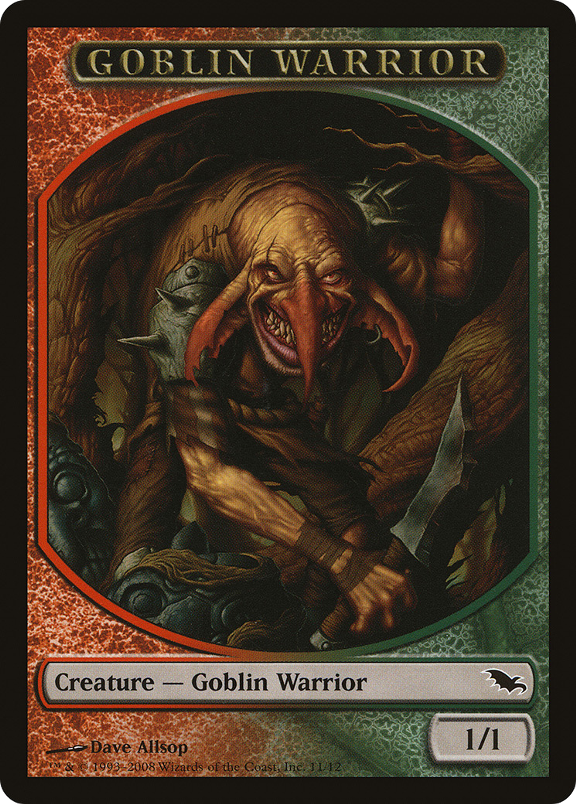 Goblin Warrior — Shadowmoor — Magic: The Gathering