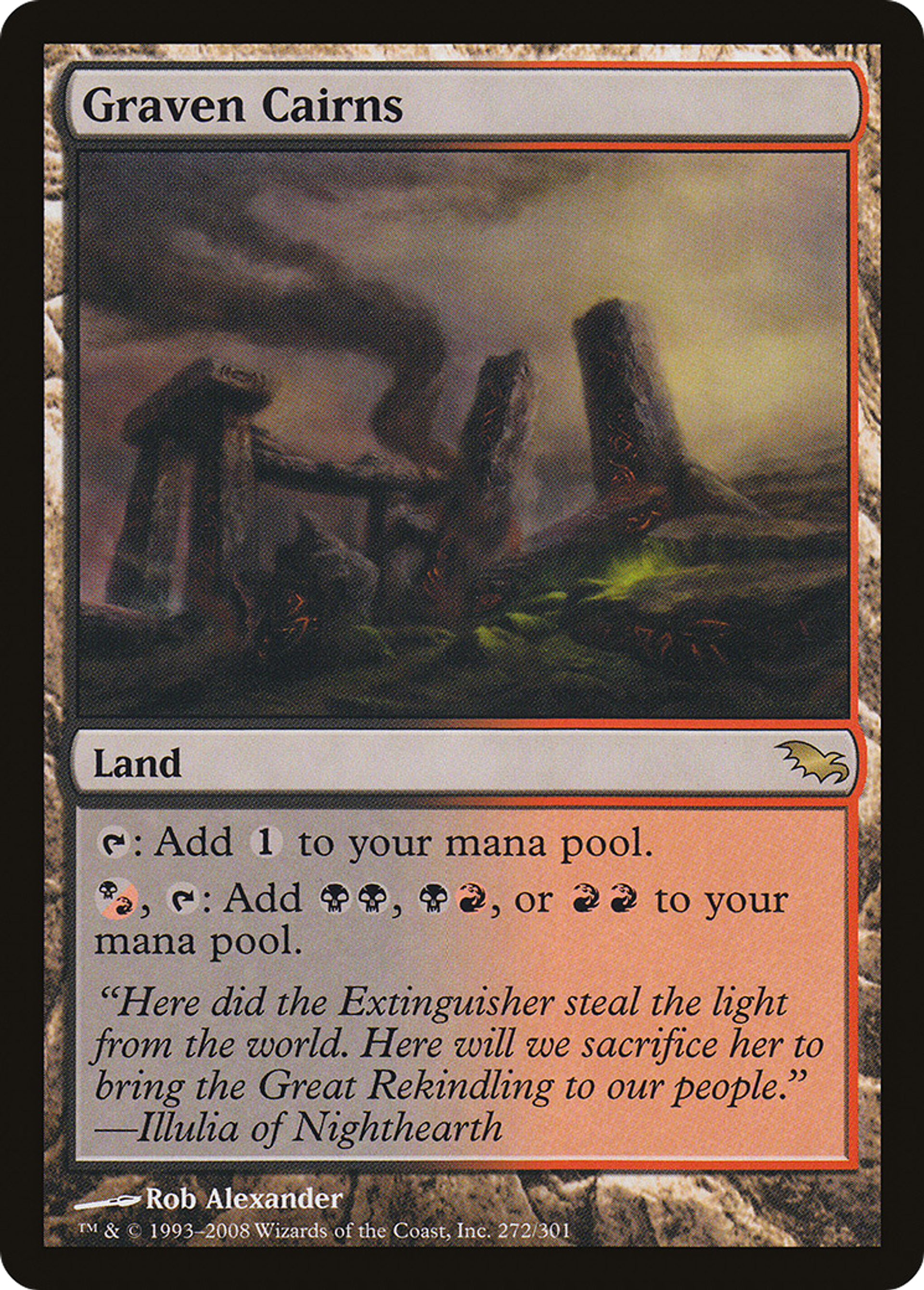 Graven Cairns — Shadowmoor — Magic: The Gathering