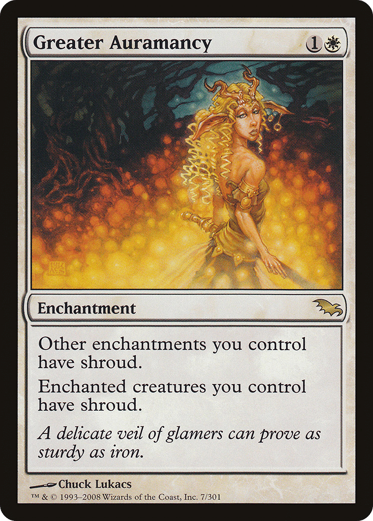 Greater Auramancy — Shadowmoor — Magic: The Gathering