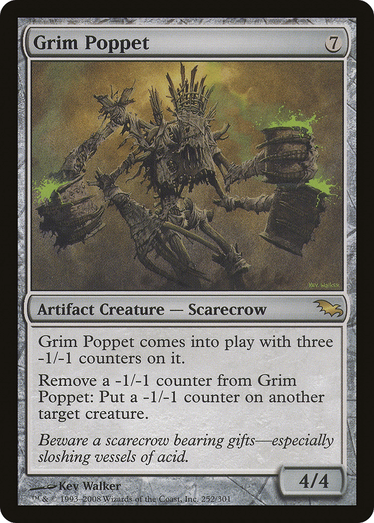 Grim Poppet — Shadowmoor — Magic: The Gathering