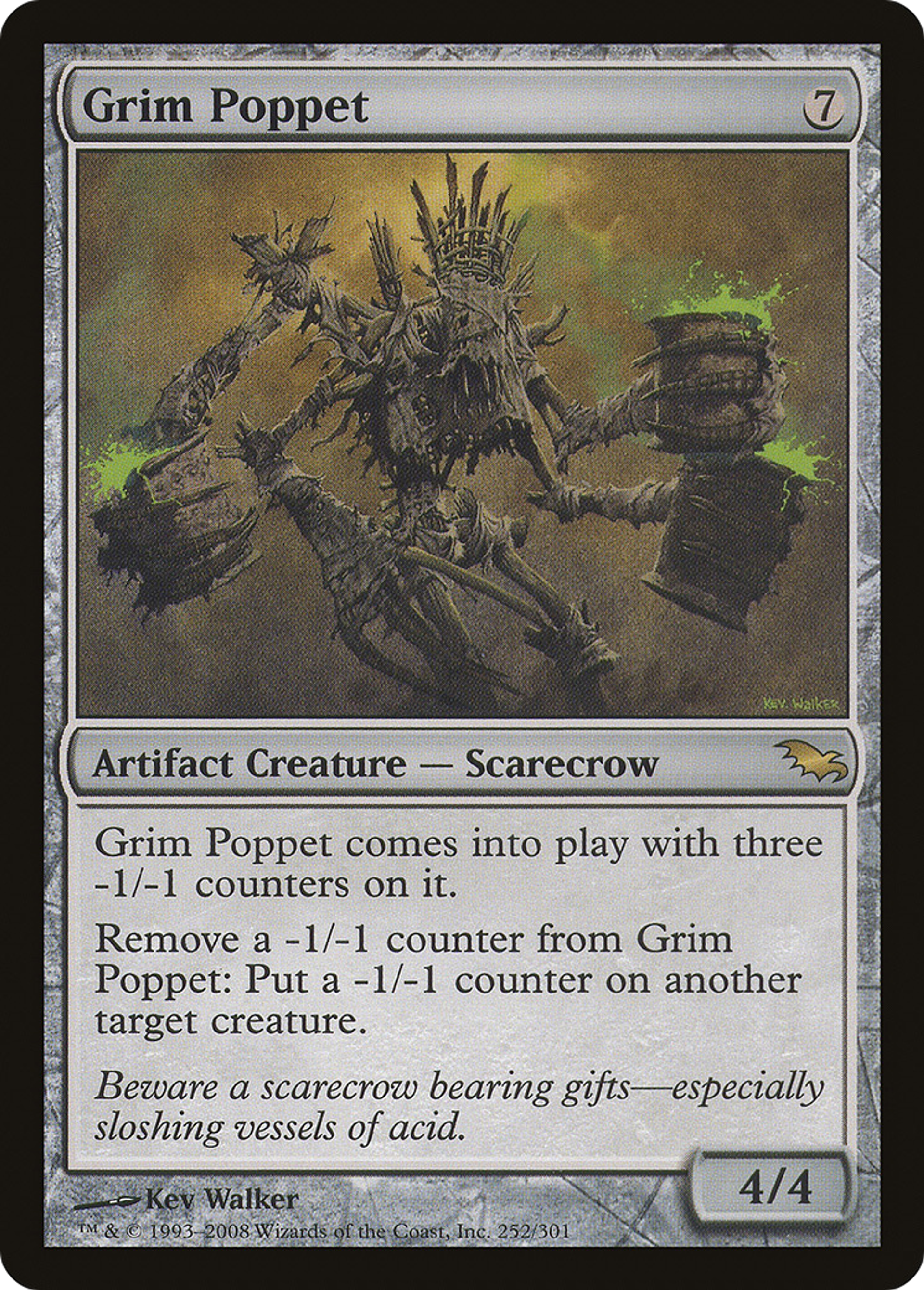 Grim Poppet — Shadowmoor — Magic: The Gathering