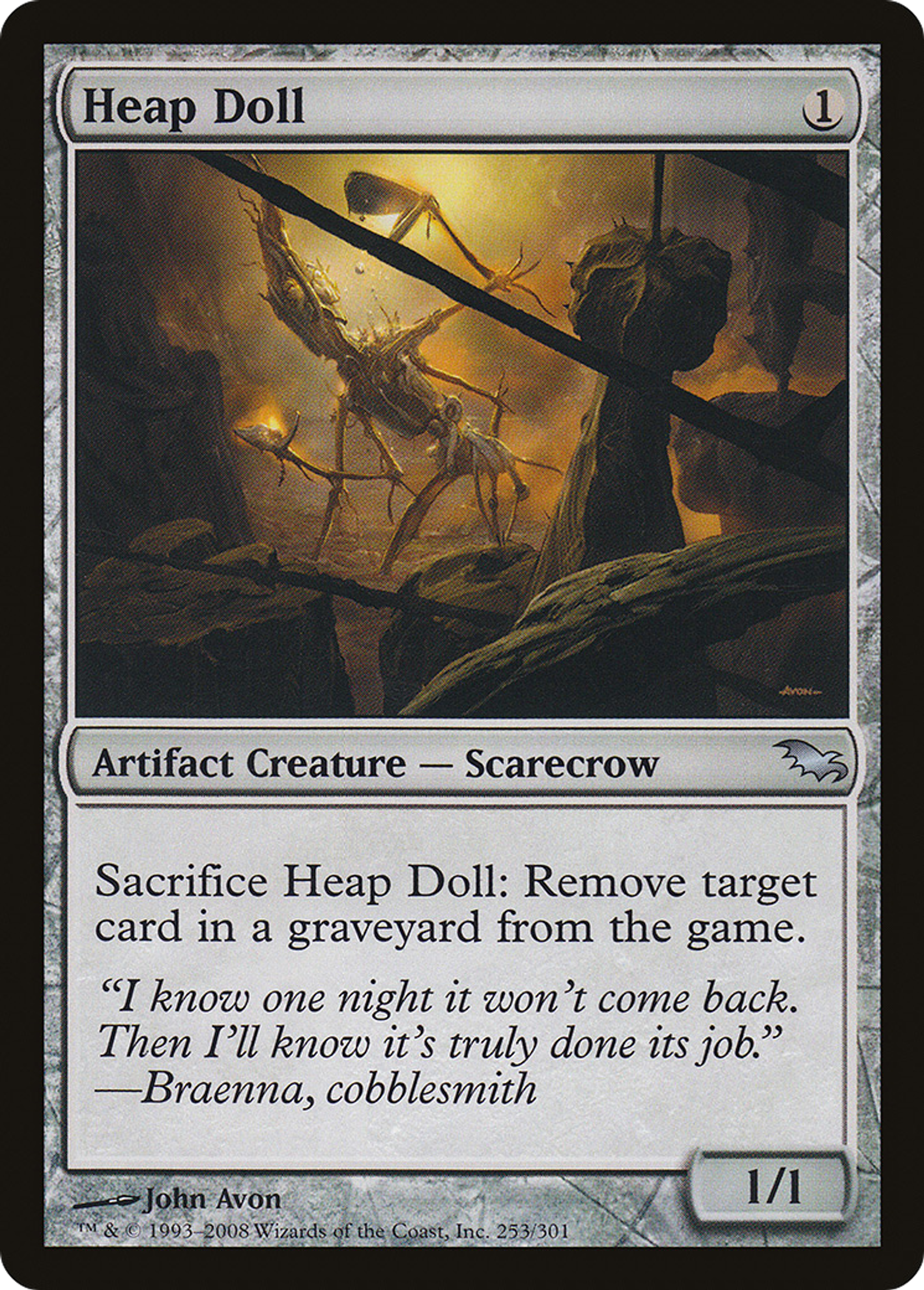 Heap Doll — Shadowmoor — Magic: The Gathering