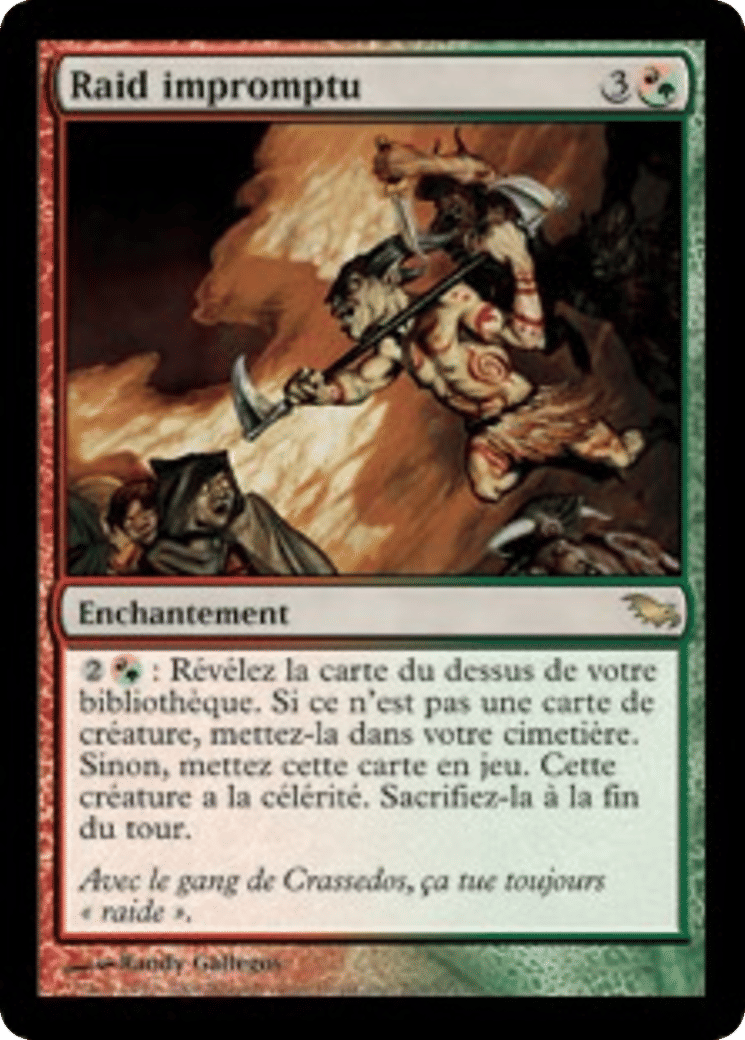 Raid impromptu — Shadowmoor — Magic: The Gathering