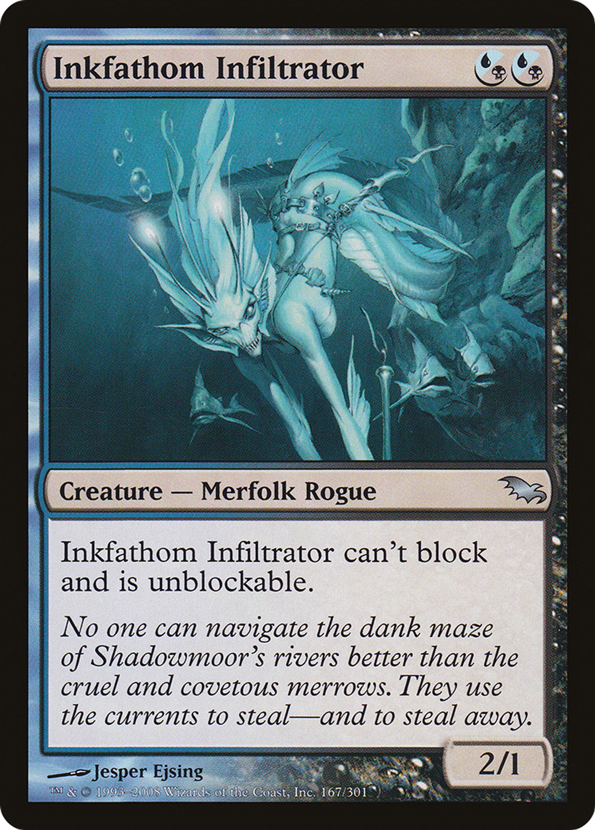 Inkfathom Infiltrator — Shadowmoor — Magic: The Gathering