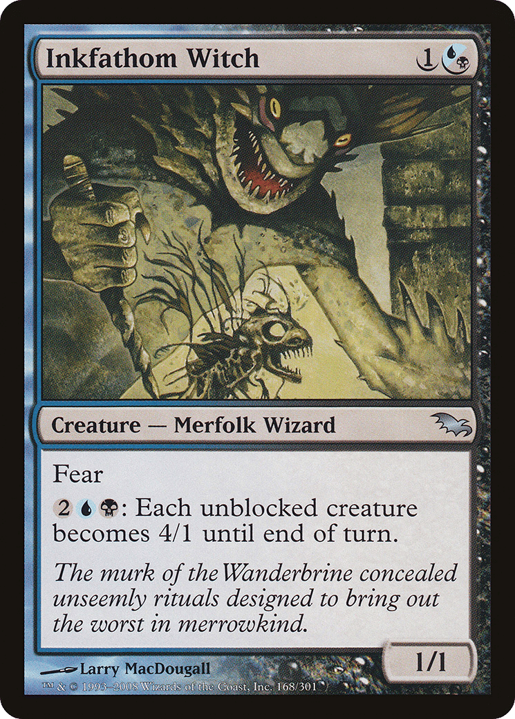 Inkfathom Witch — Shadowmoor — Magic: The Gathering