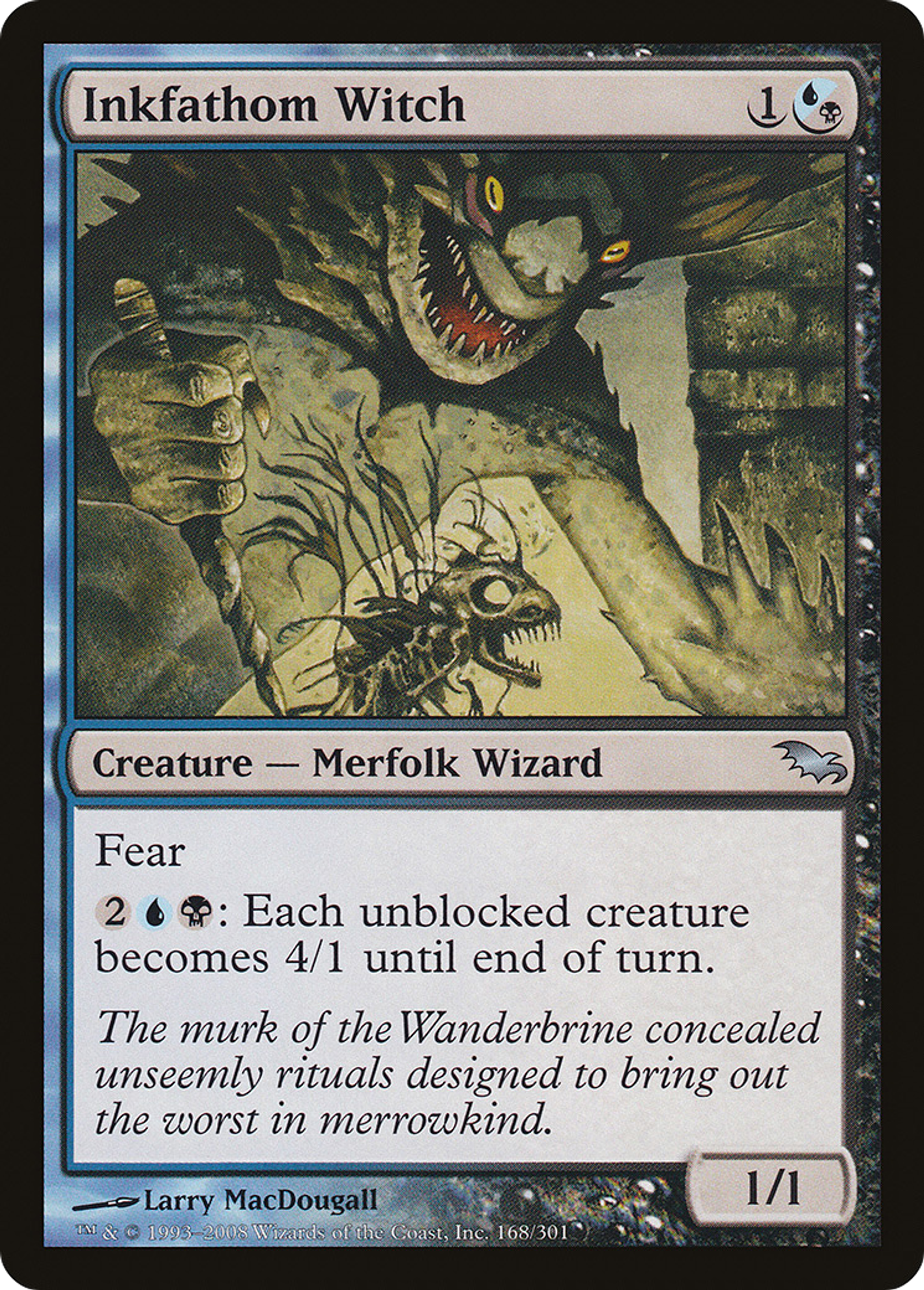 Inkfathom Witch — Shadowmoor — Magic: The Gathering