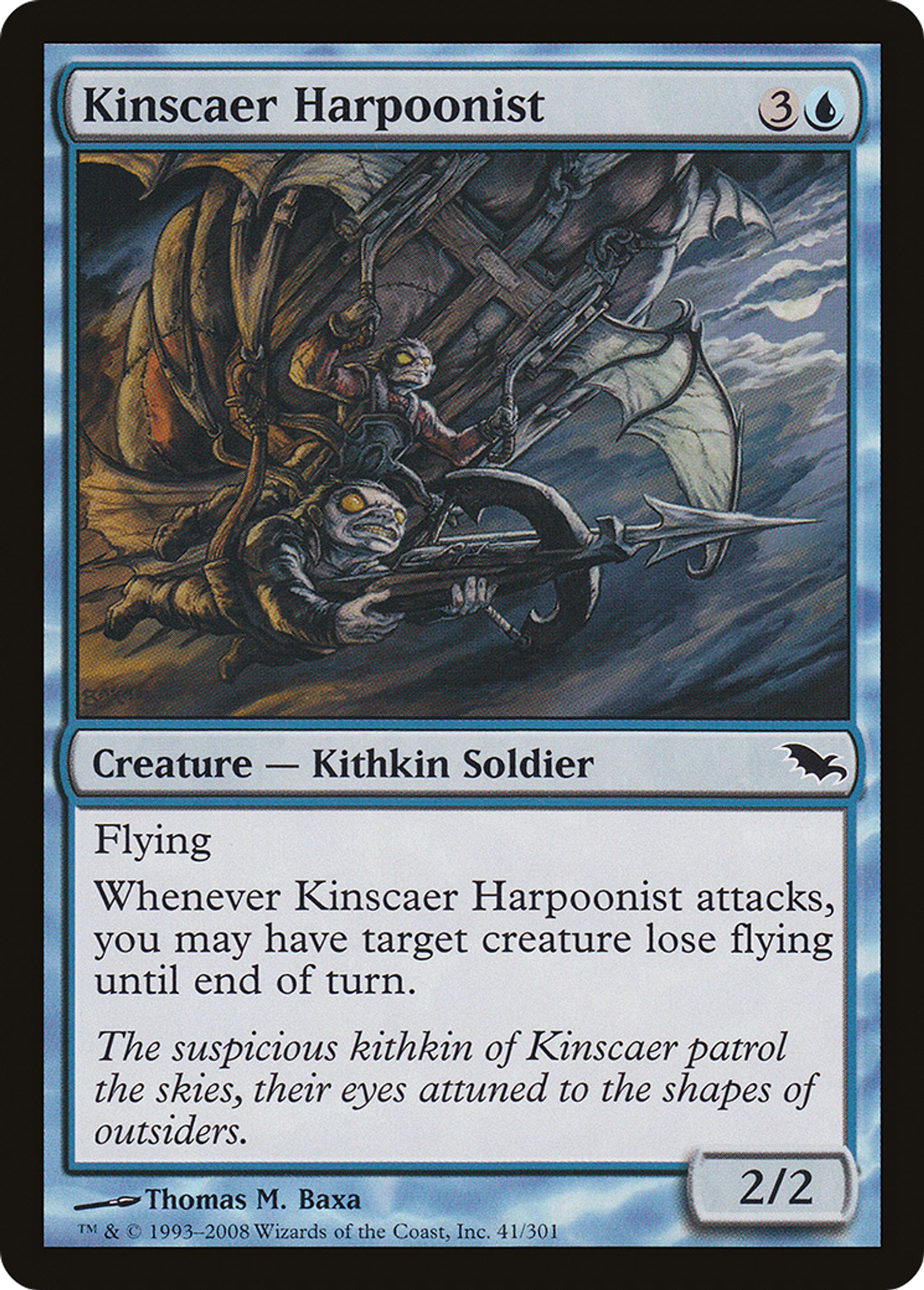 Kinscaer Harpoonist — Shadowmoor — Magic: The Gathering