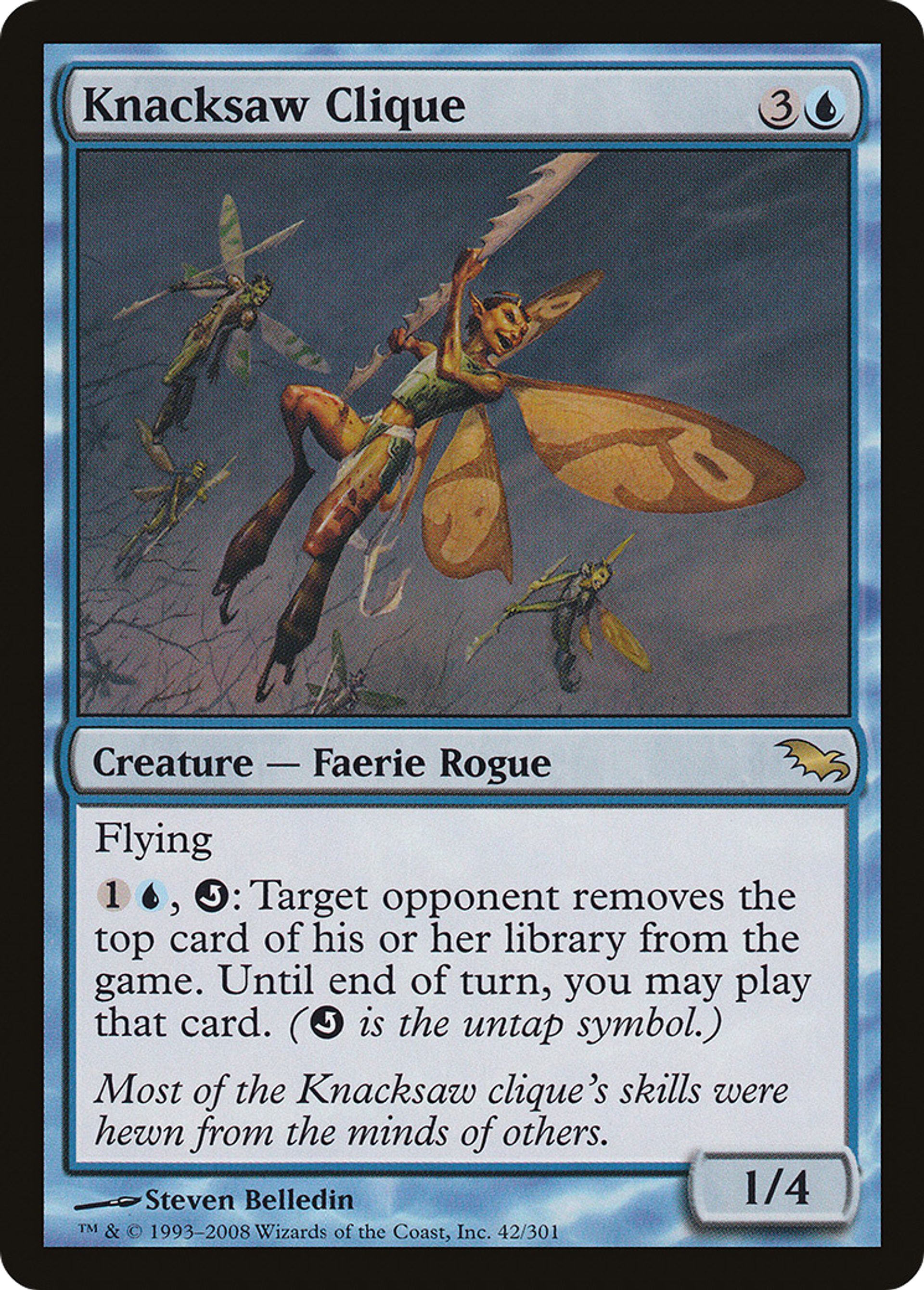Knacksaw Clique — Shadowmoor — Magic: The Gathering