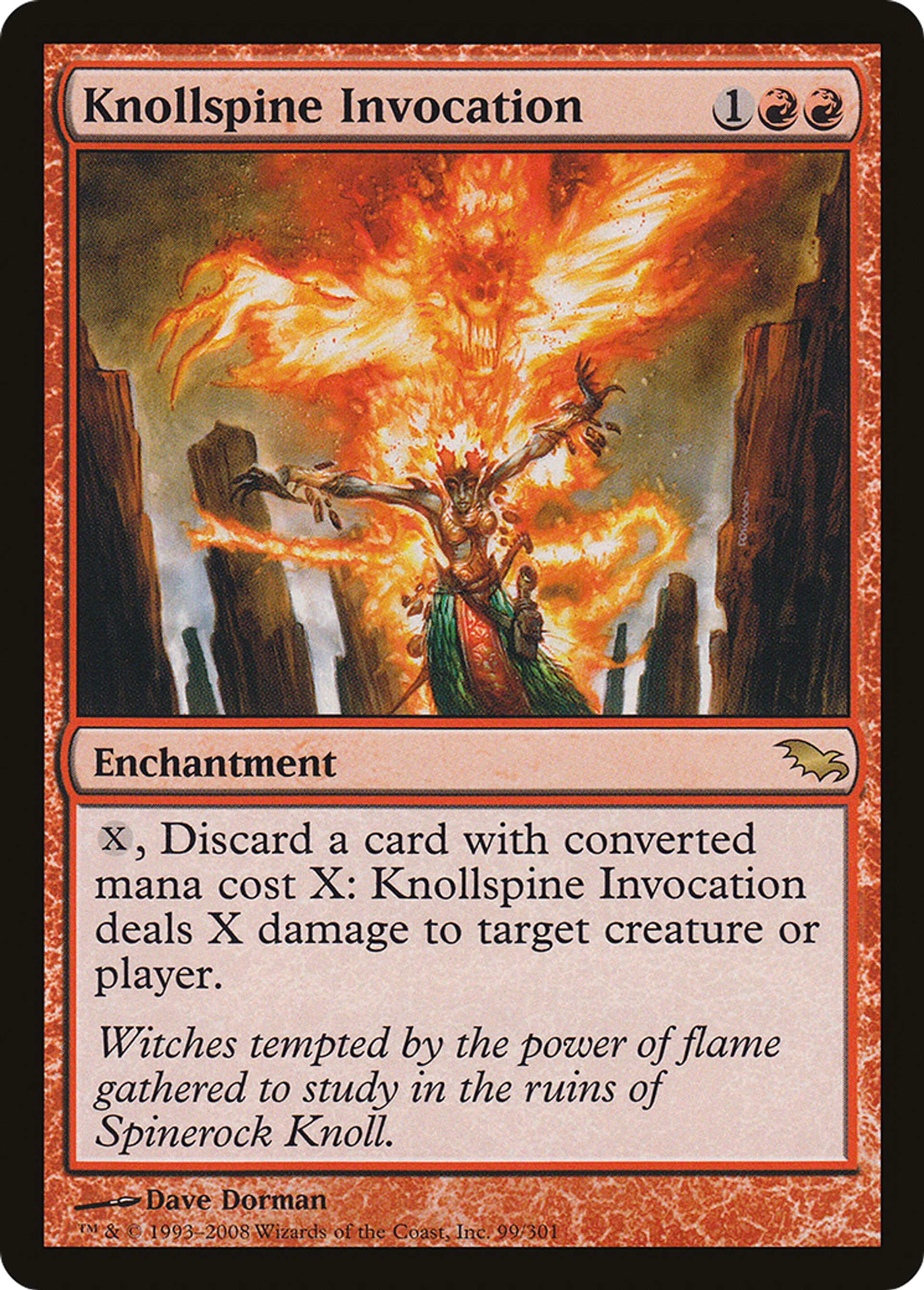 Knollspine Invocation — Shadowmoor — Magic: The Gathering