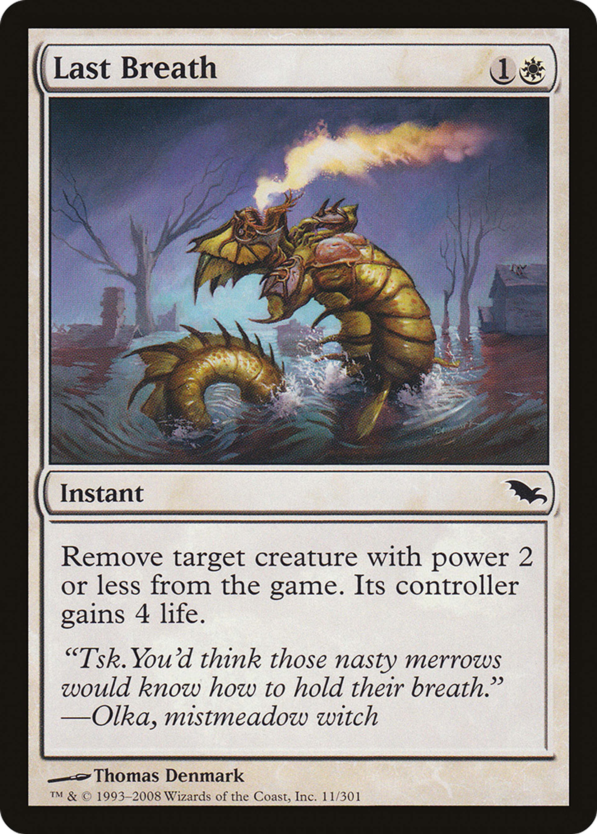Last Breath — Shadowmoor — Magic: The Gathering