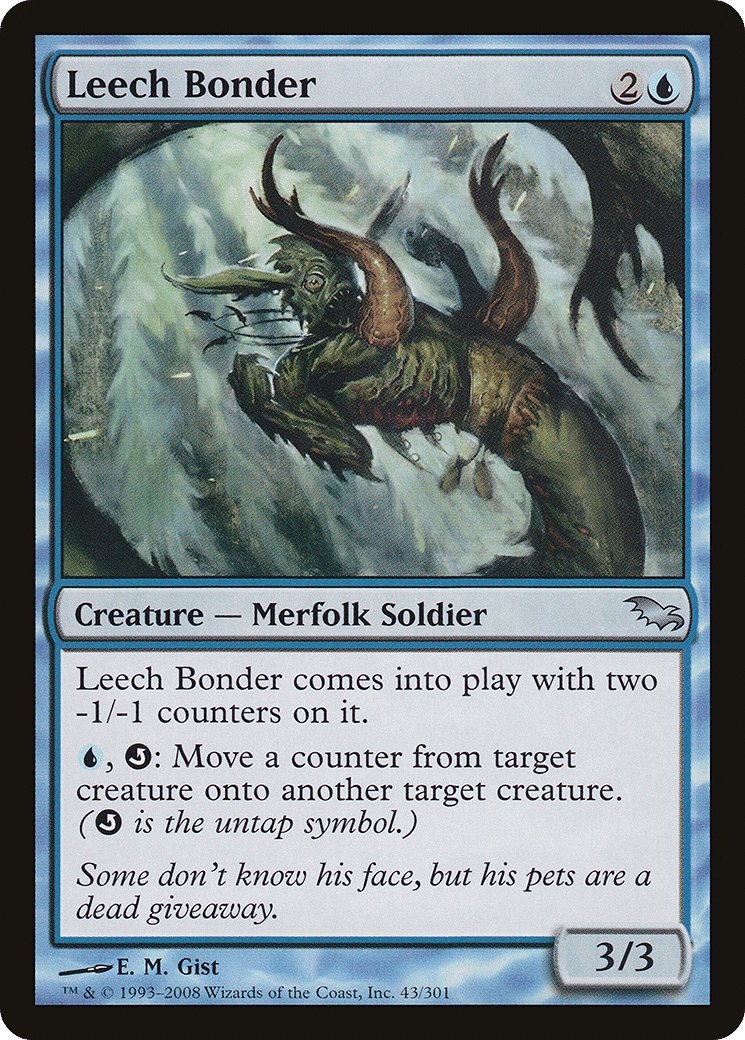 Leech Bonder — Shadowmoor — Magic: The Gathering