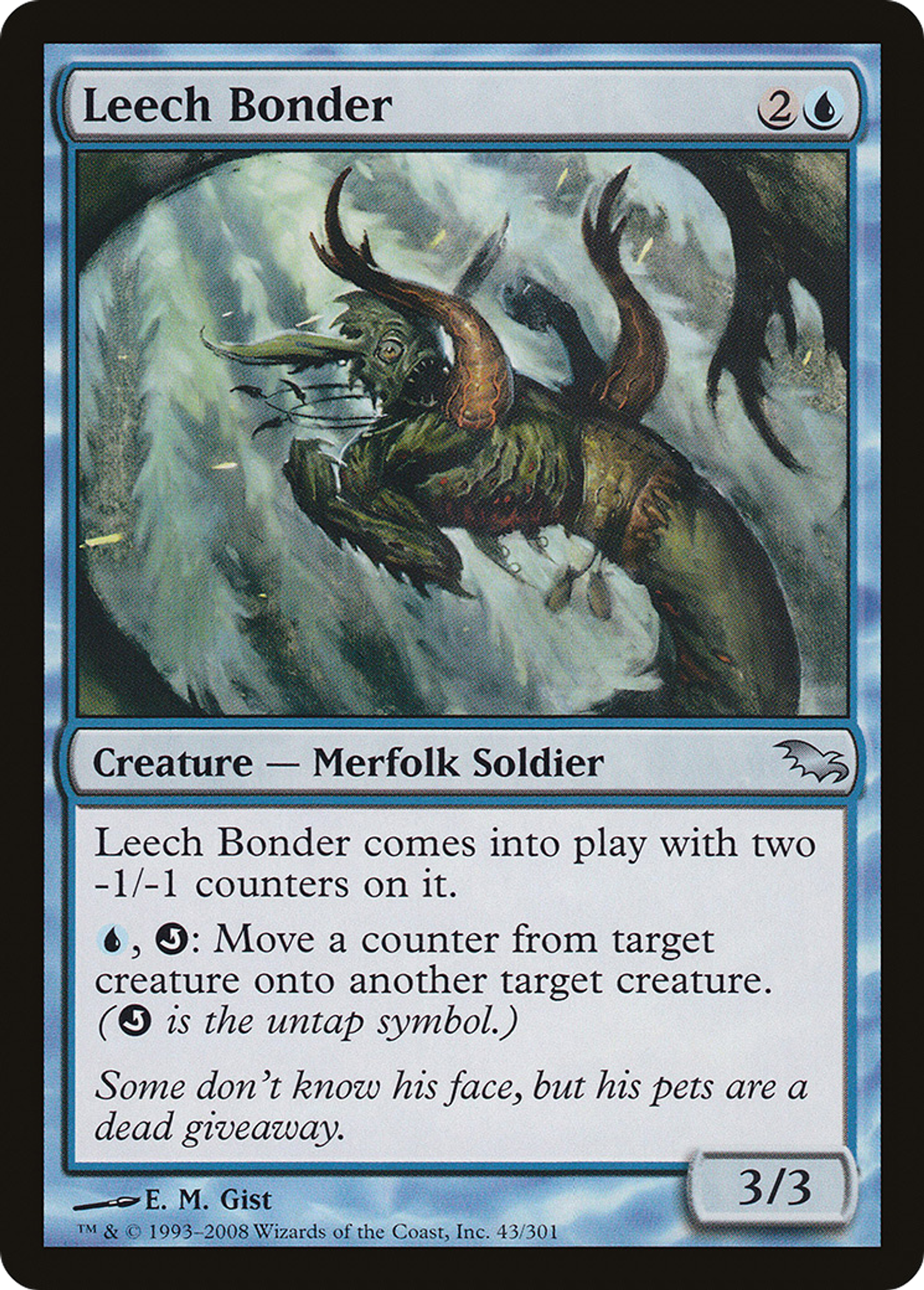 Leech Bonder — Shadowmoor — Magic: The Gathering