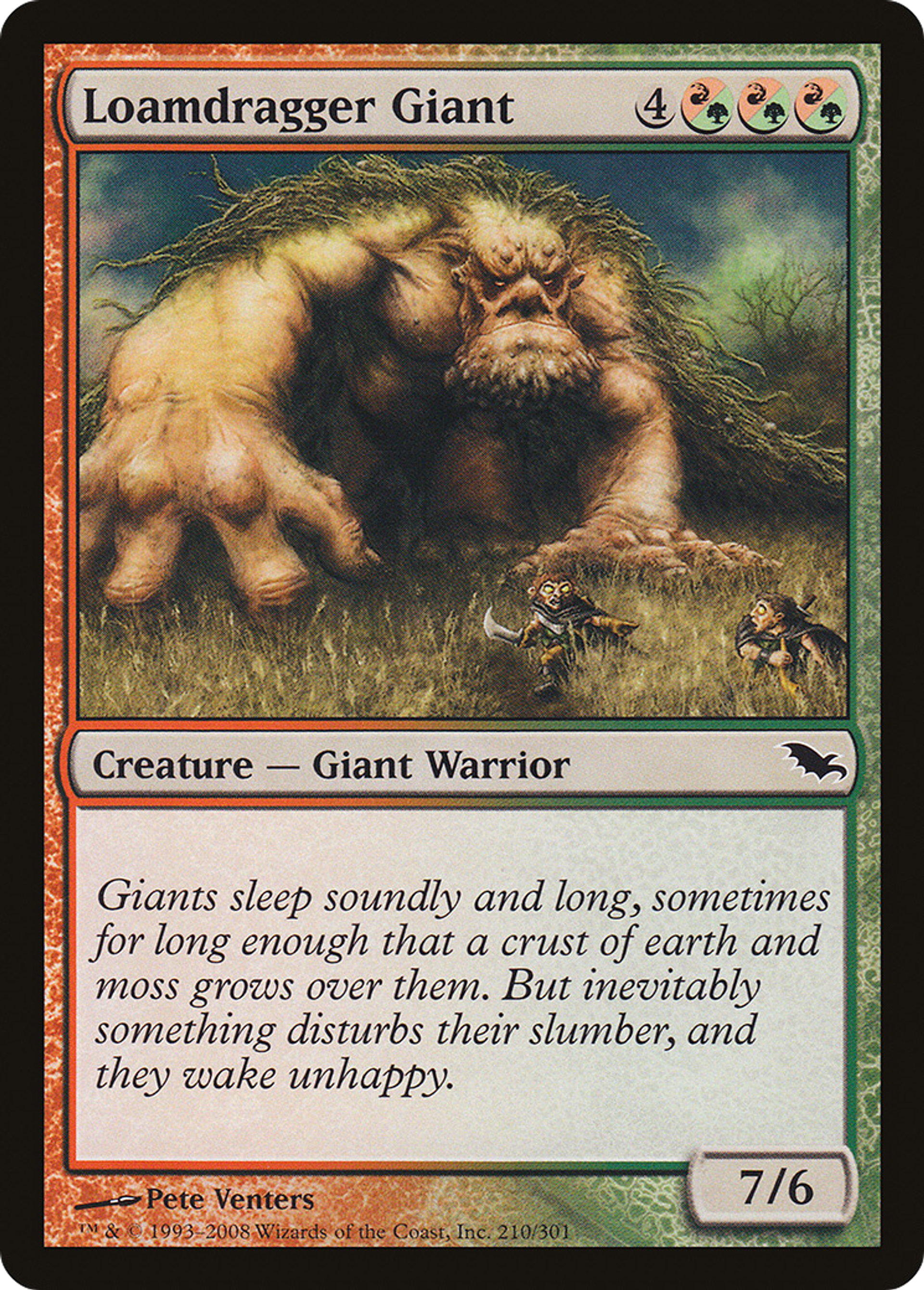 Loamdragger Giant — Shadowmoor — Magic: The Gathering