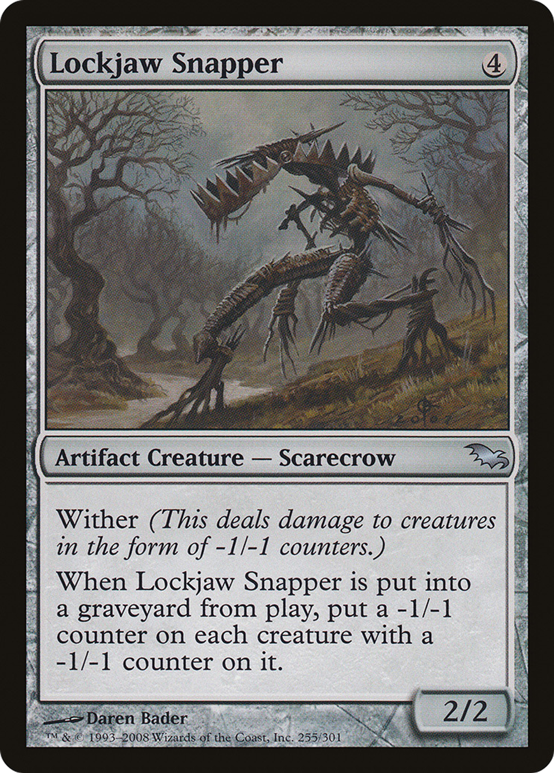 Lockjaw Snapper — Shadowmoor — Magic: The Gathering