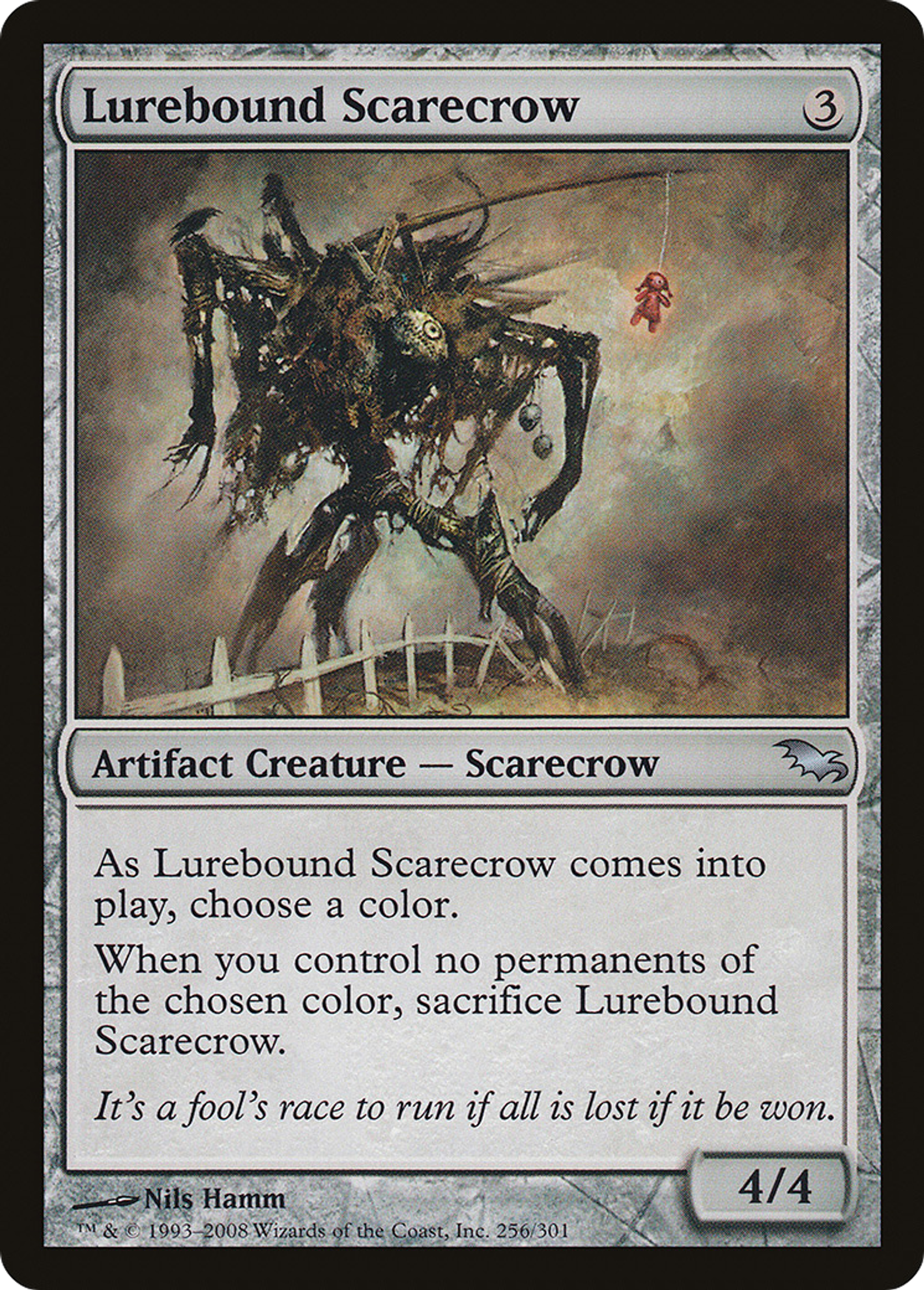 Lurebound Scarecrow — Shadowmoor — Magic: The Gathering