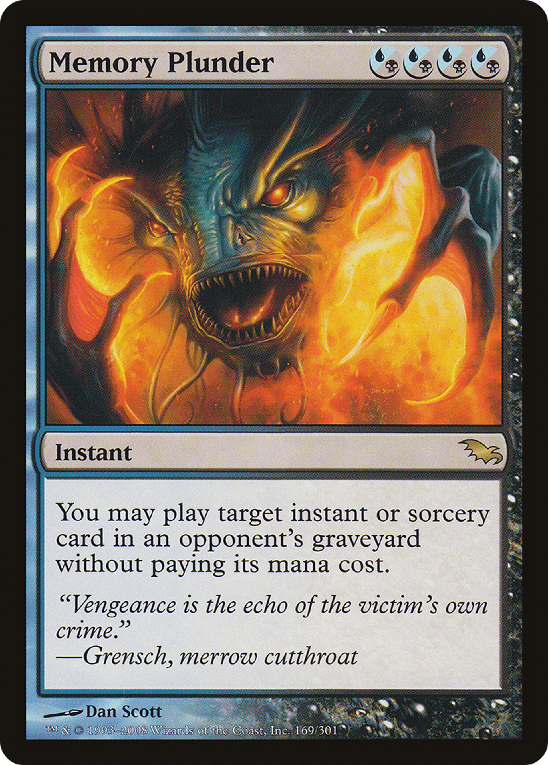 Memory Plunder — Shadowmoor — Magic: The Gathering