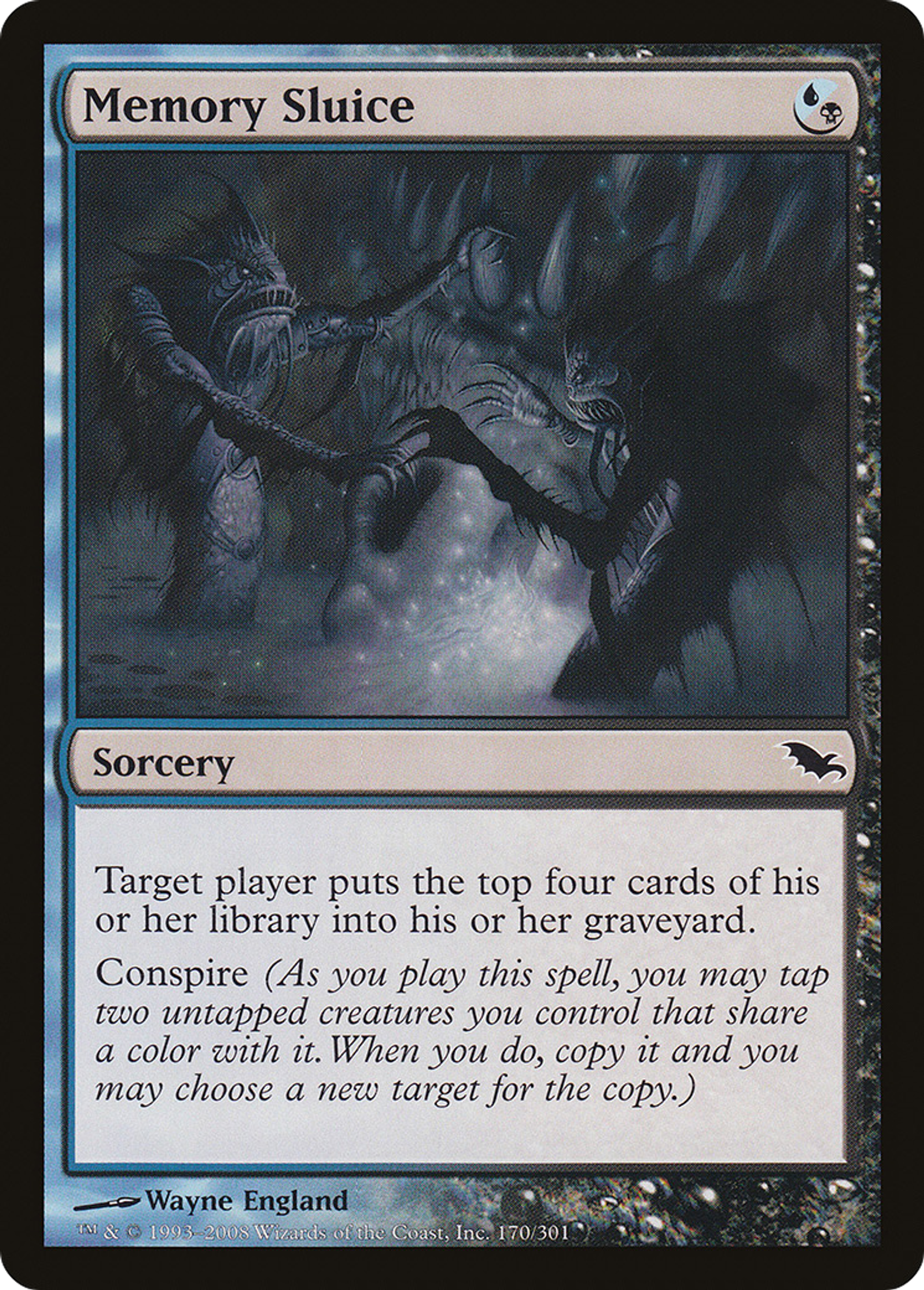 Memory Sluice — Shadowmoor — Magic: The Gathering