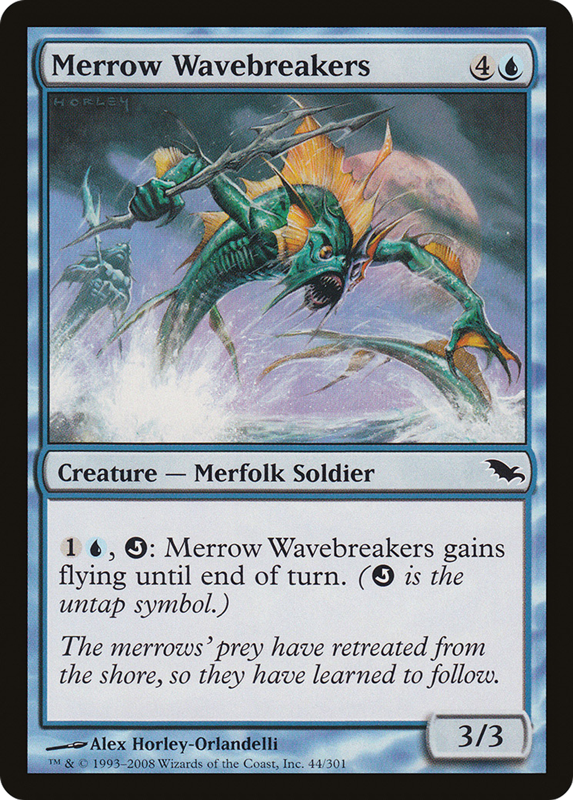 Merrow Wavebreakers — Shadowmoor — Magic: The Gathering